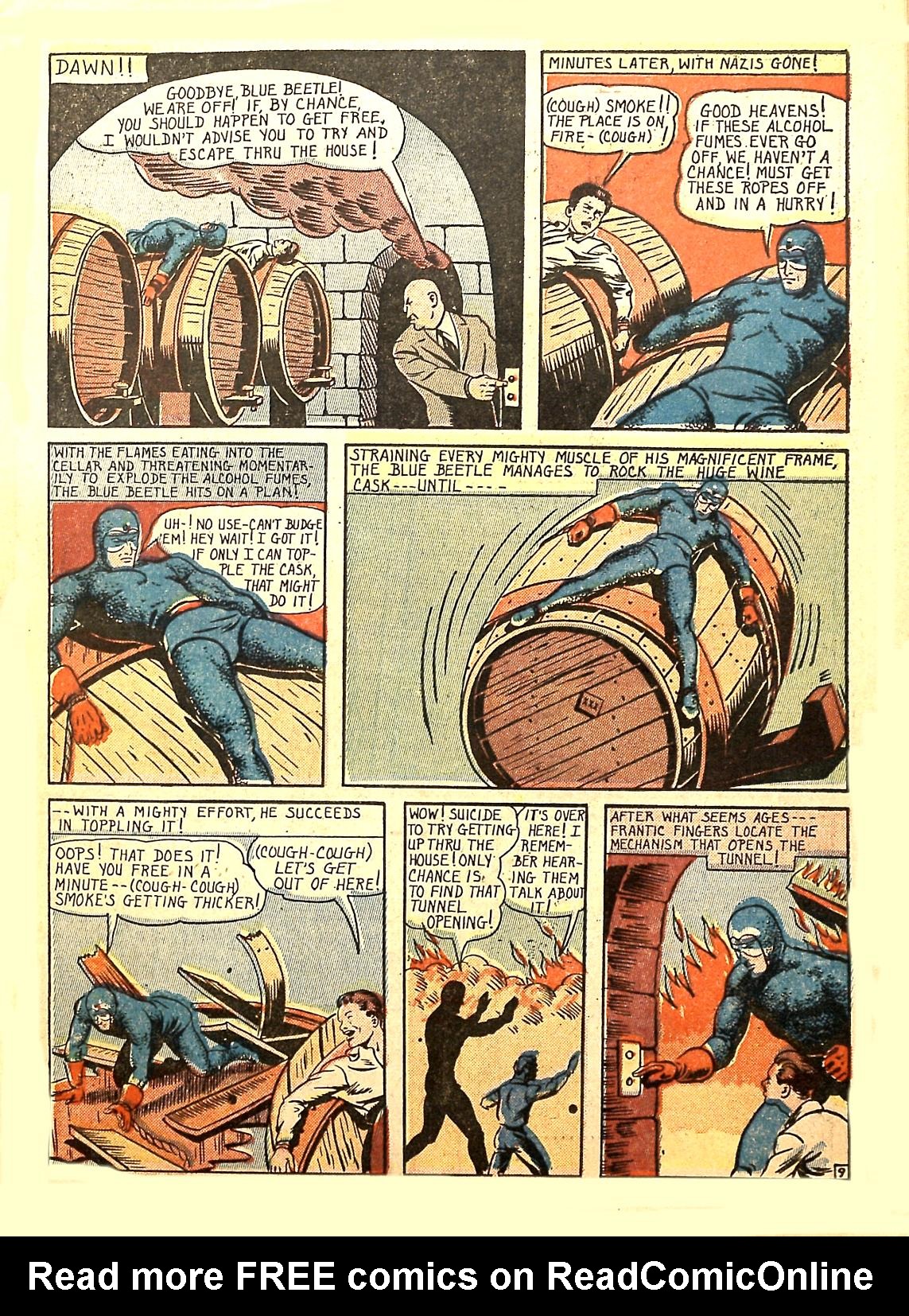 Read online The Blue Beetle comic -  Issue #26 - 11