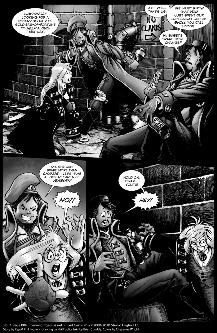 Read online Girl Genius (2002) comic -  Issue #1 - 7