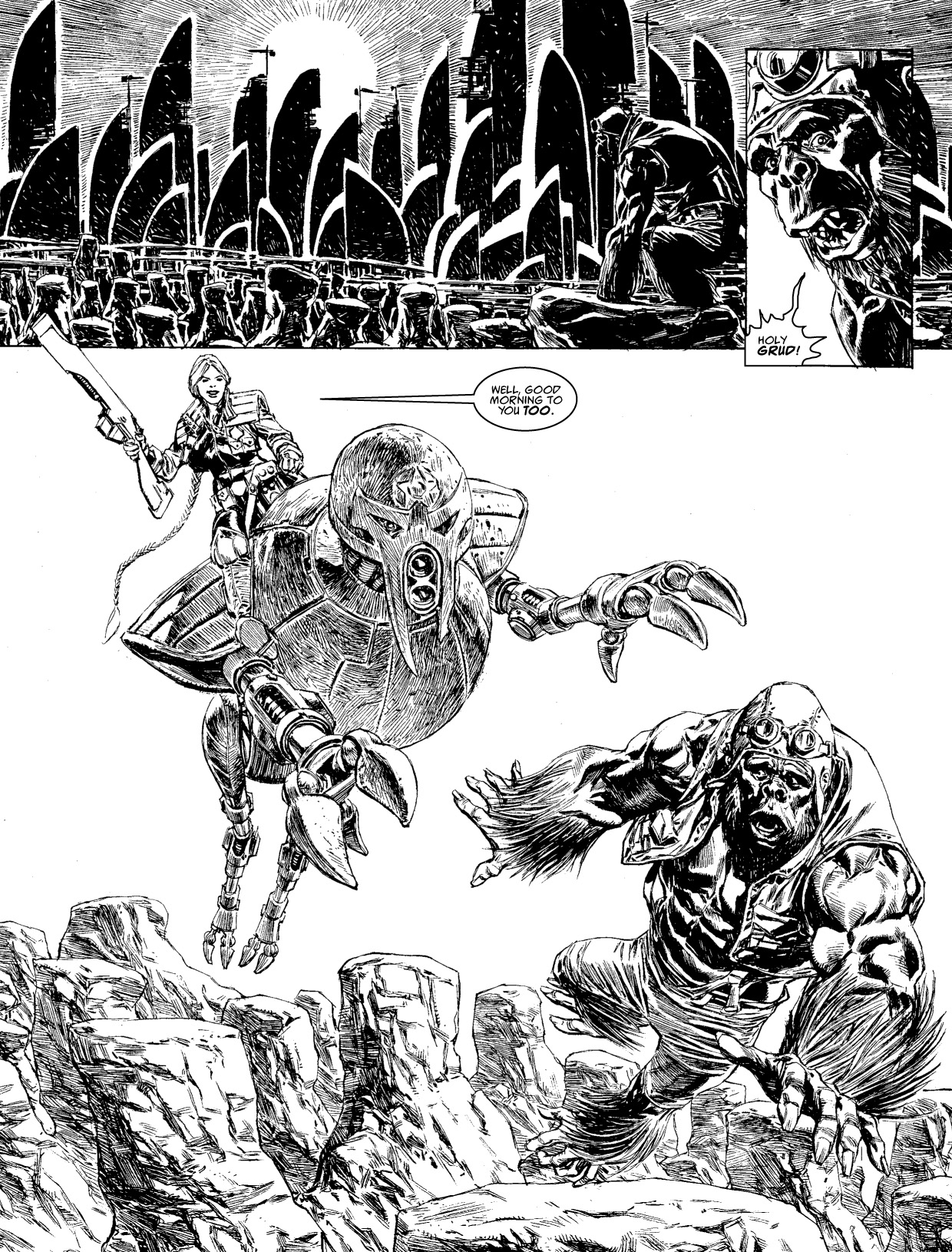 Read online Judge Dredd Megazine (Vol. 5) comic -  Issue #352 - 26