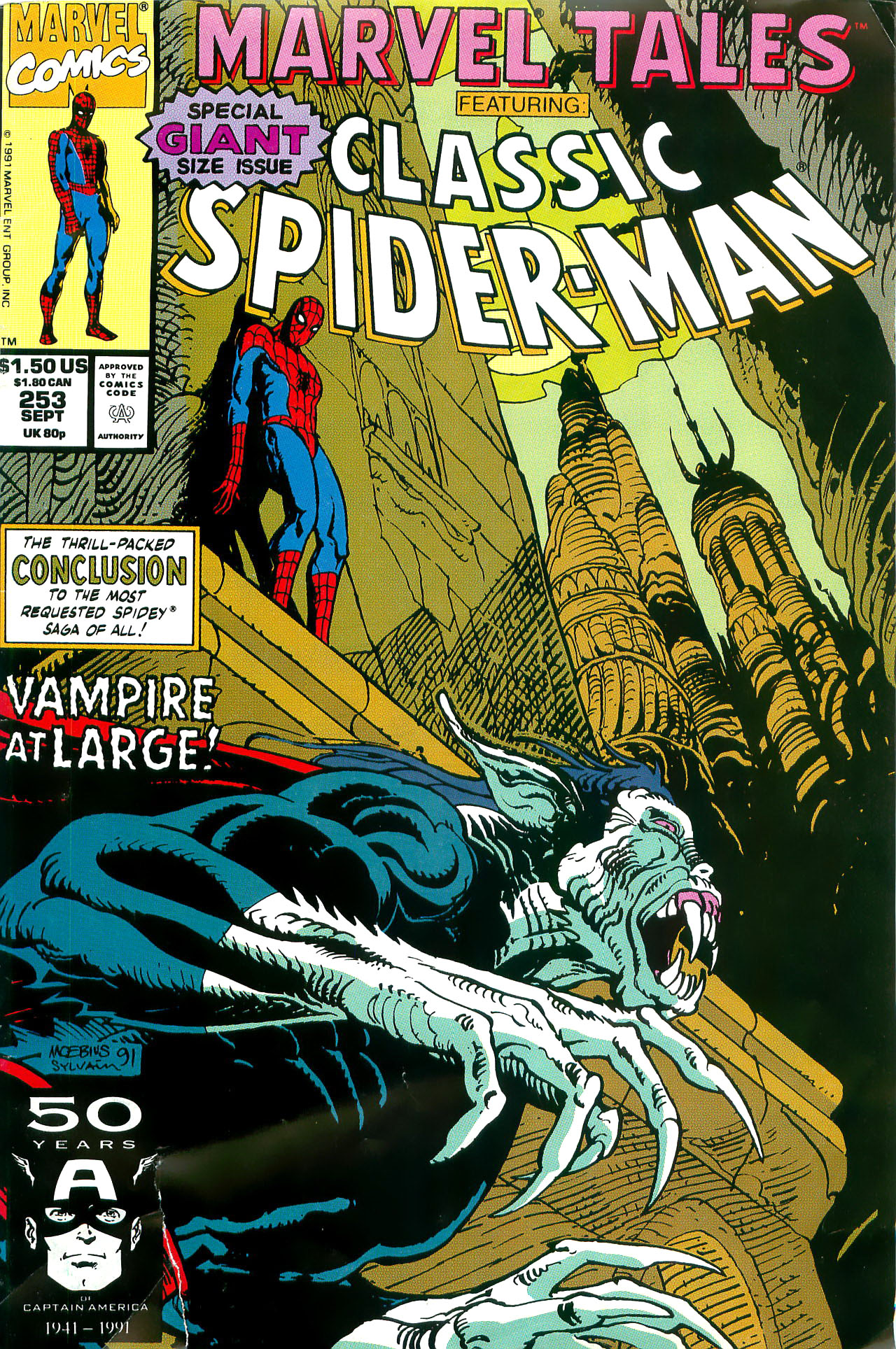 Read online Marvel Tales (1964) comic -  Issue #253 - 1