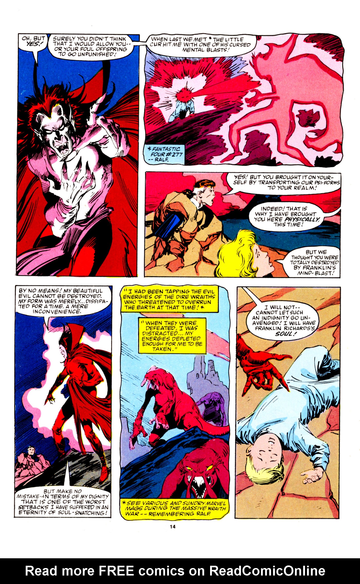 Read online Mephisto Vs. ... comic -  Issue #1 - 15