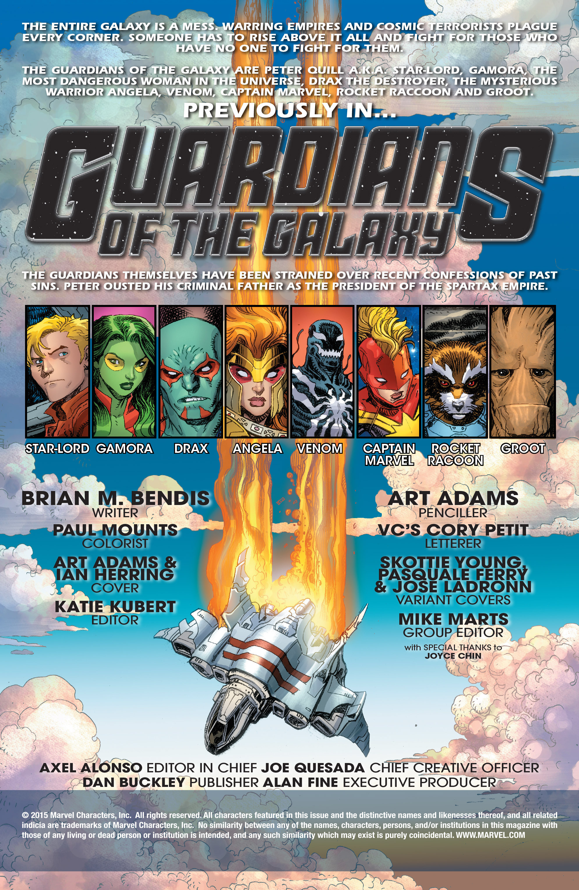 Read online Guardians Team-Up comic -  Issue #1 - 2