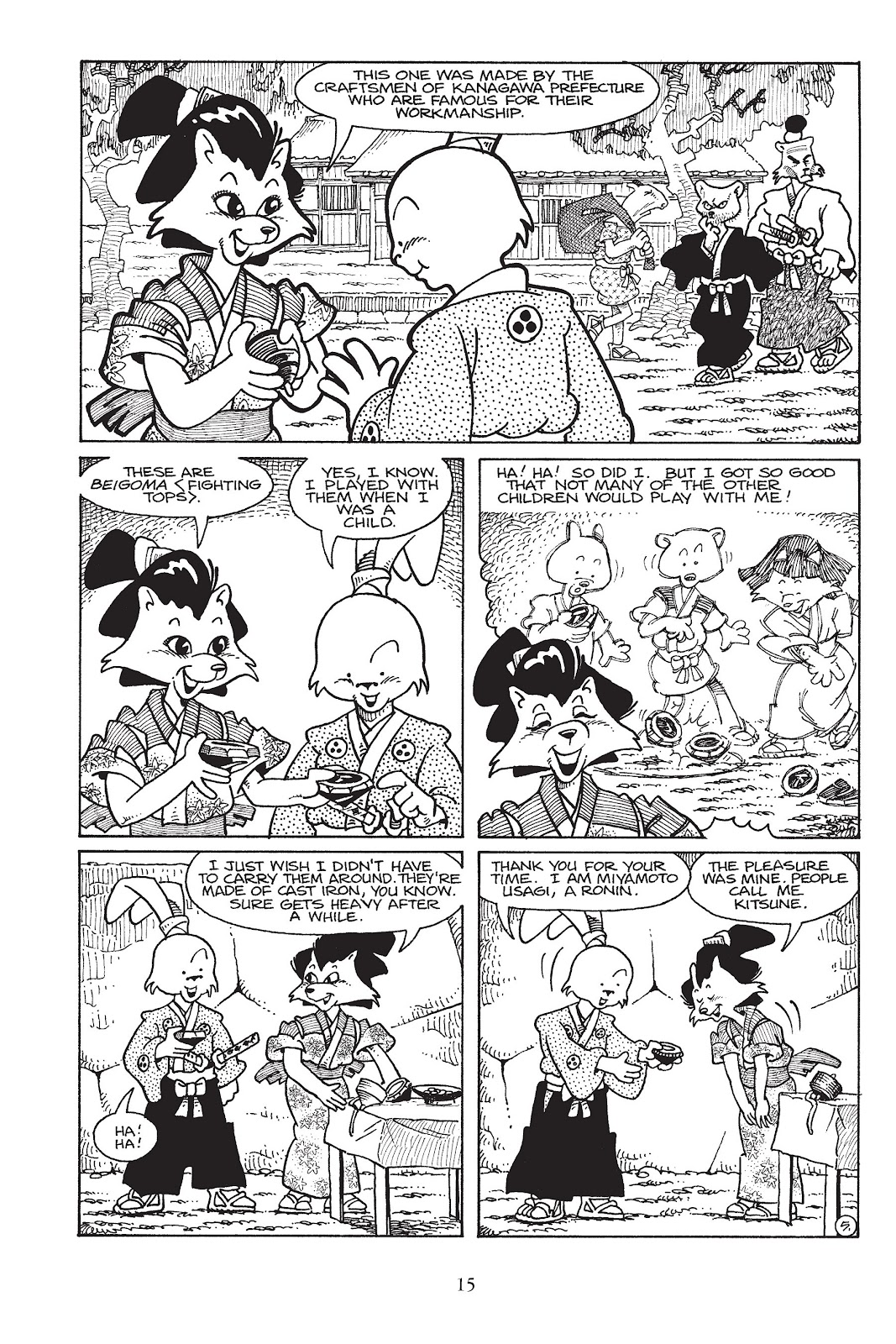 Usagi Yojimbo (1987) issue TPB 7 - Page 12