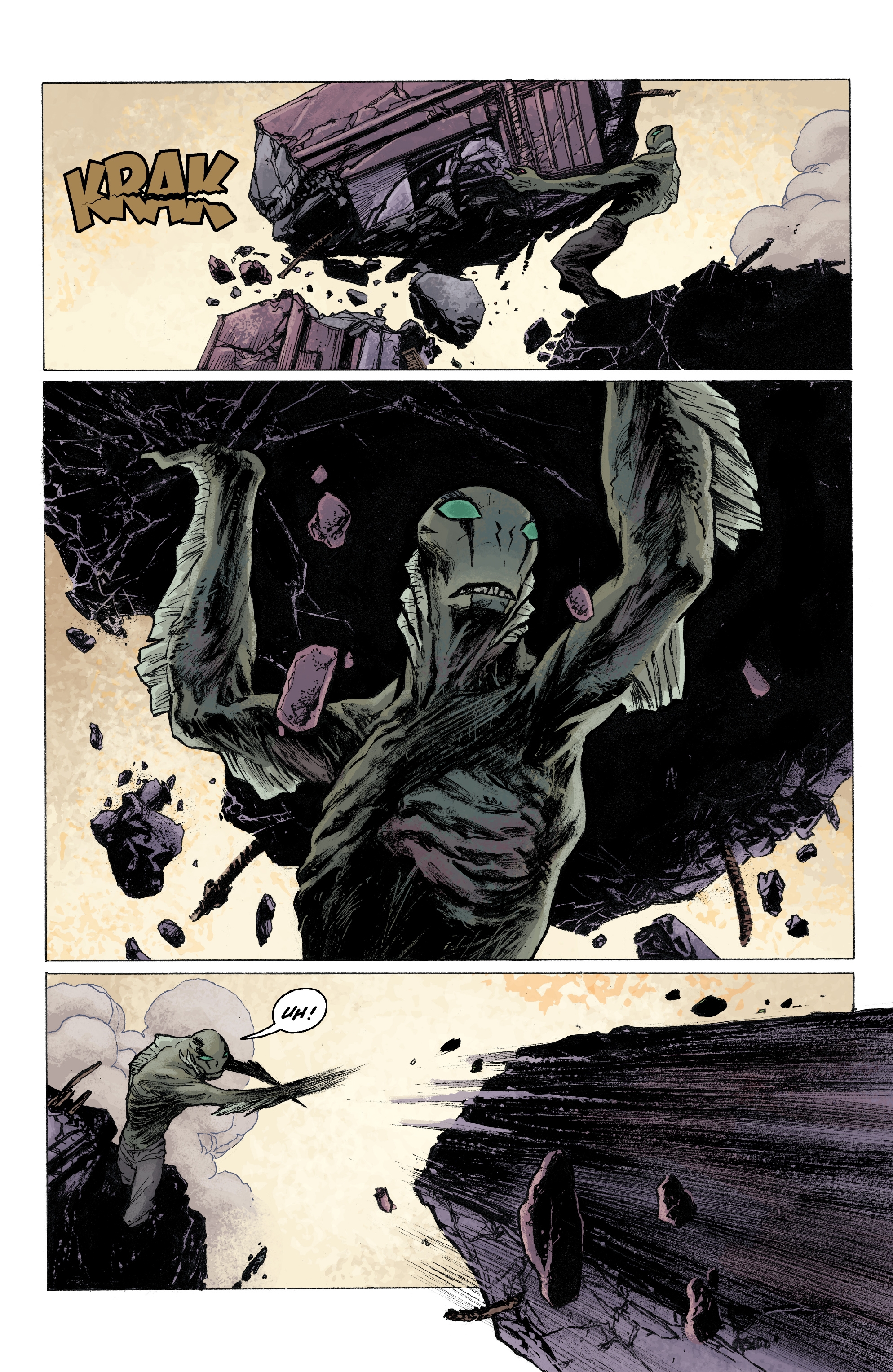 Read online Abe Sapien comic -  Issue # _TPB Dark and Terrible 1 (Part 1) - 66