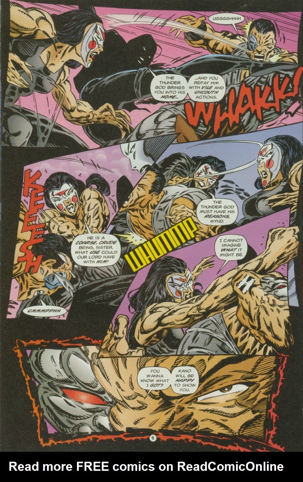 Read online Mortal Kombat: Rayden & Kano comic -  Issue #1 - 10