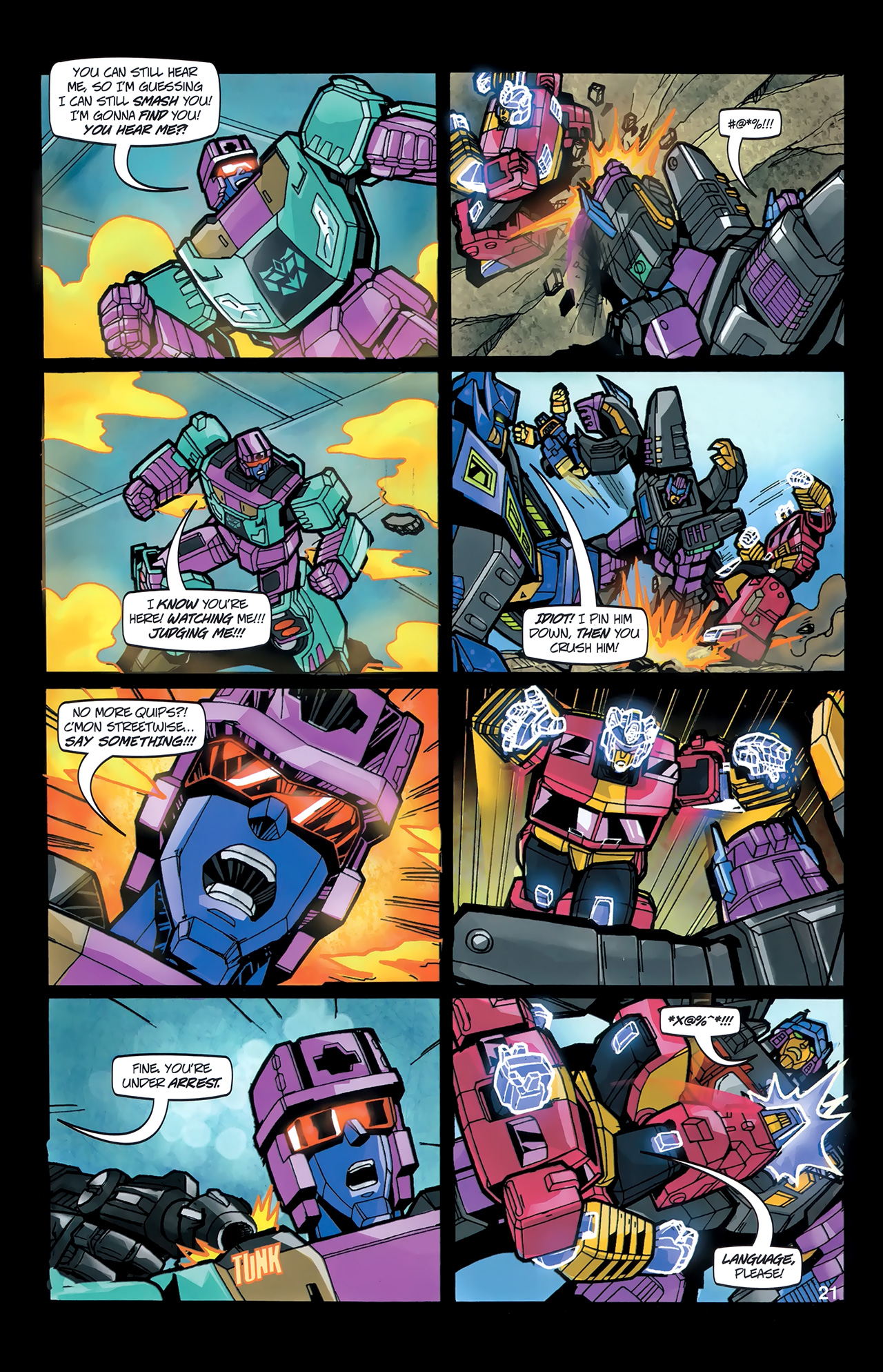 Read online Transformers: Timelines comic -  Issue #5 - 23