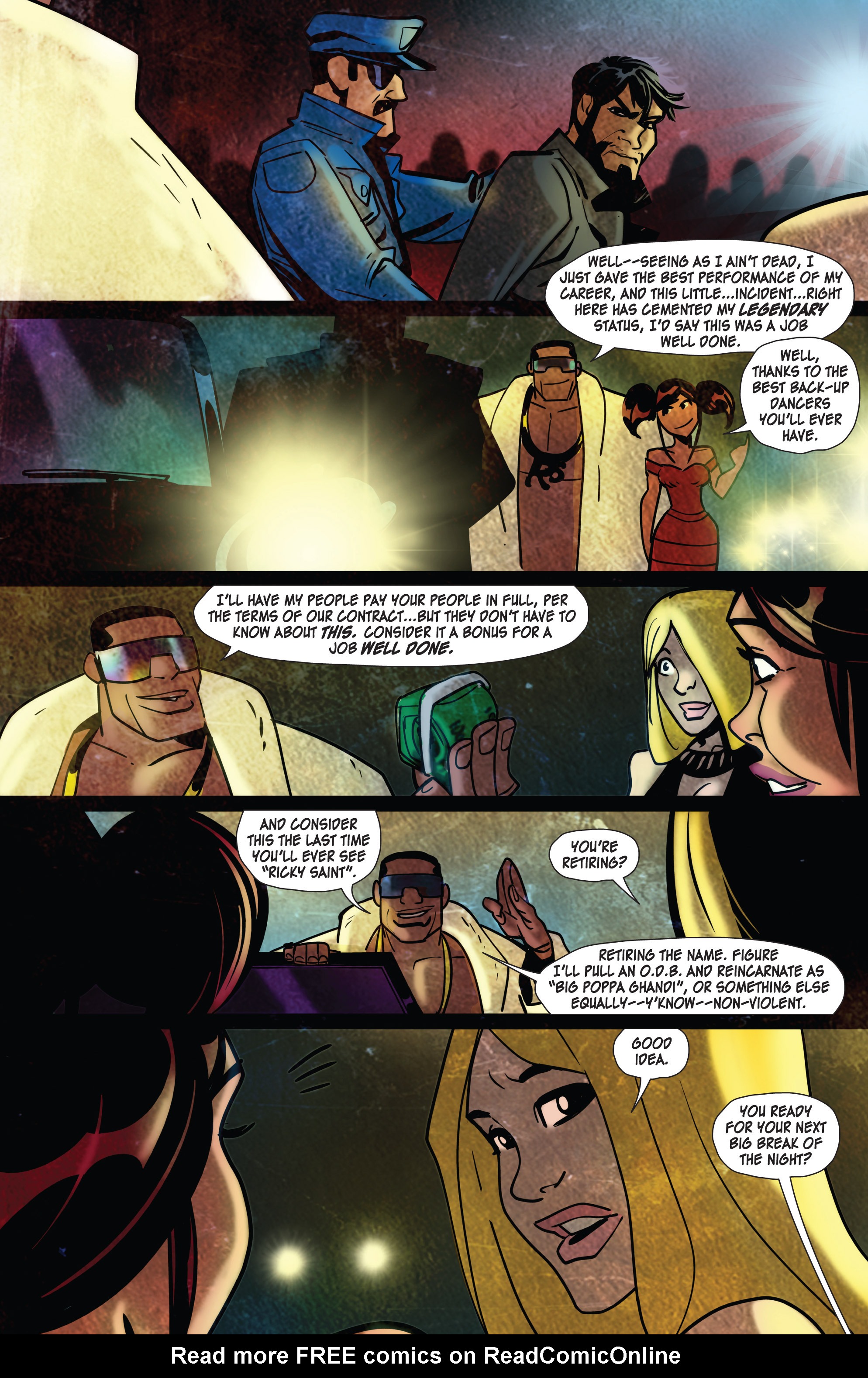 Read online Freelancers comic -  Issue #4 - 23
