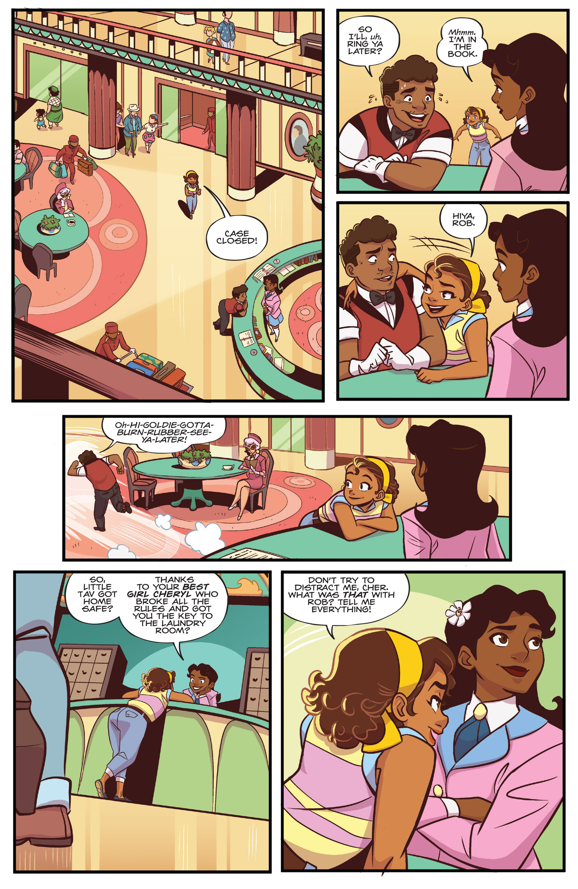 Read online Goldie Vance comic -  Issue #1 - 5