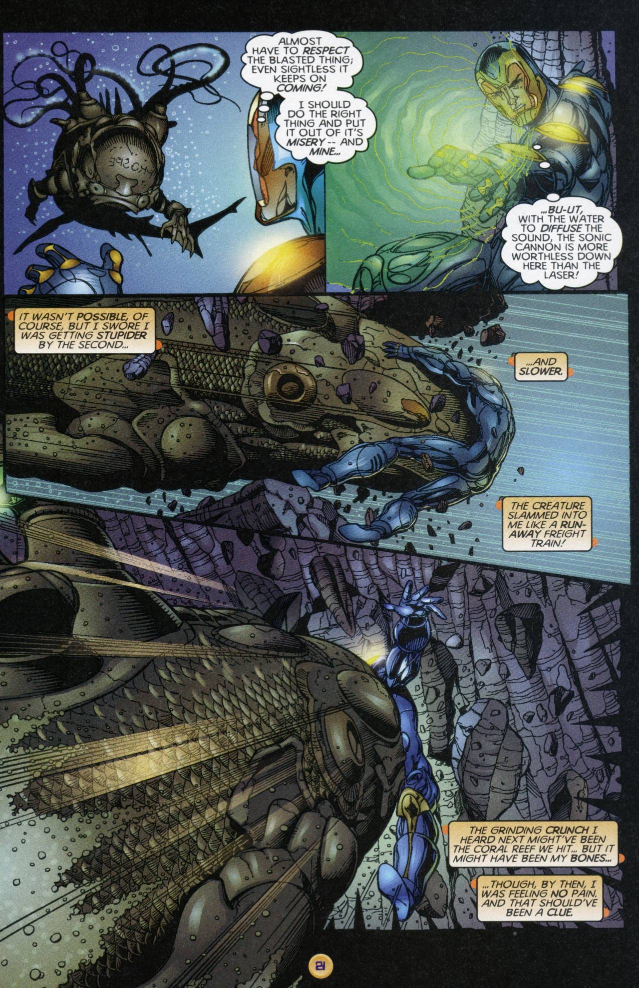 Read online X-O Manowar (1996) comic -  Issue #3 - 18