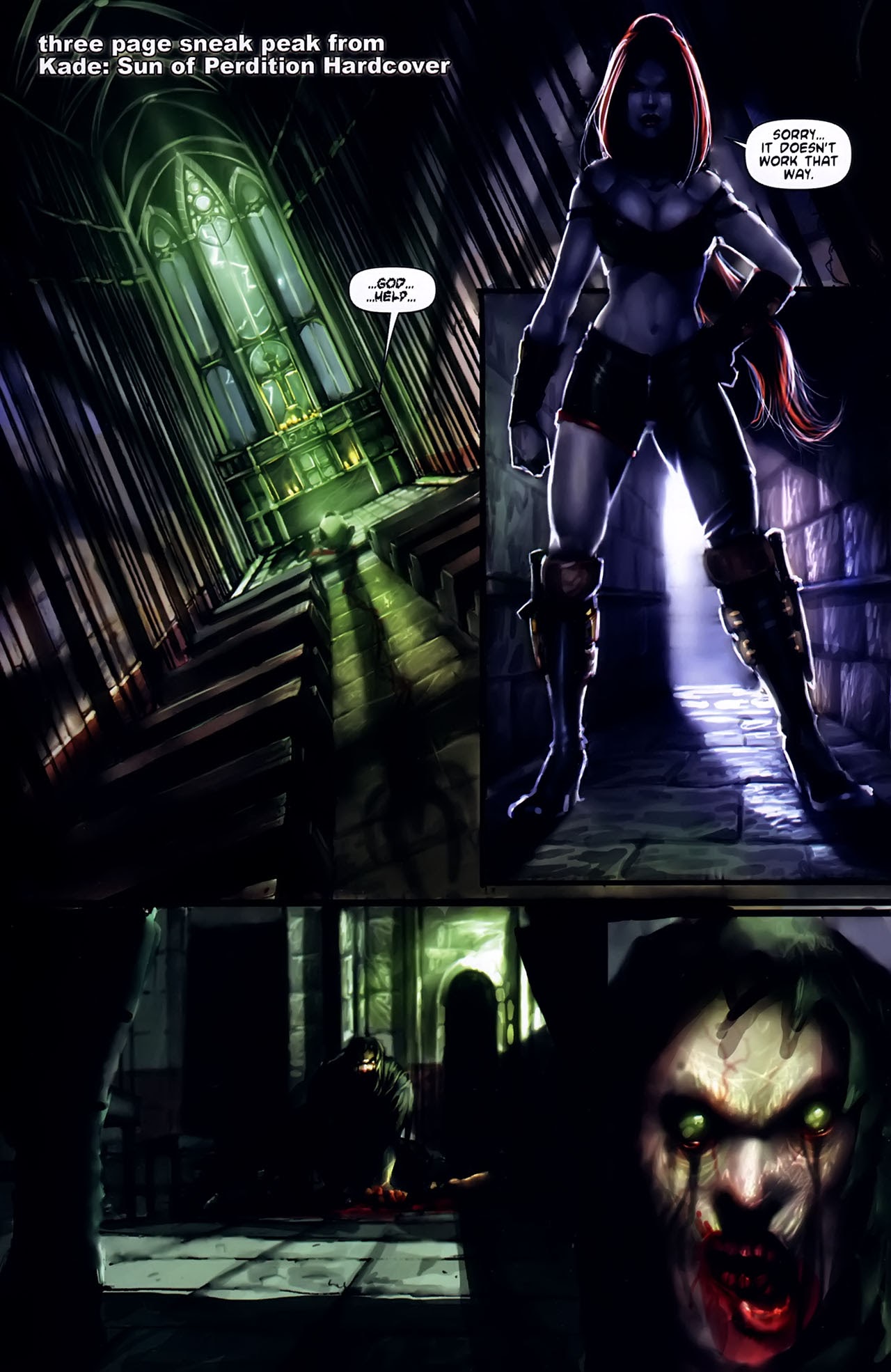 Read online Kade: Shiva's Sun comic -  Issue #0 - 28