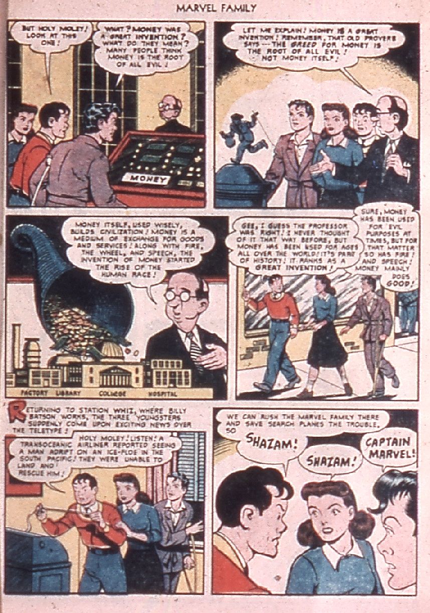 Read online The Marvel Family comic -  Issue #60 - 5