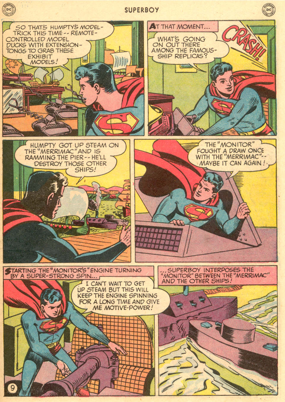 Read online Superboy (1949) comic -  Issue #9 - 40