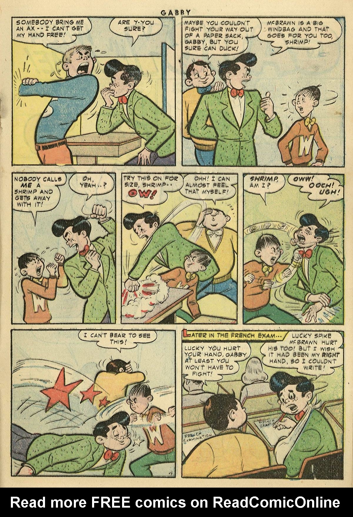 Read online Gabby comic -  Issue #5 - 17