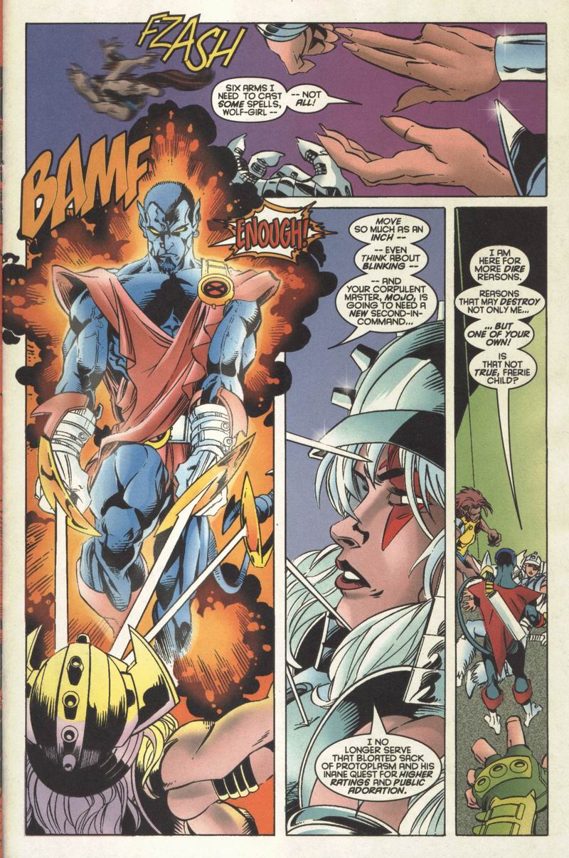 Read online Excalibur (1988) comic -  Issue #109 - 16