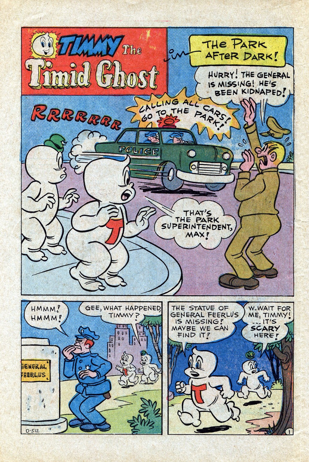 Read online Timmy the Timid Ghost comic -  Issue #20 - 10