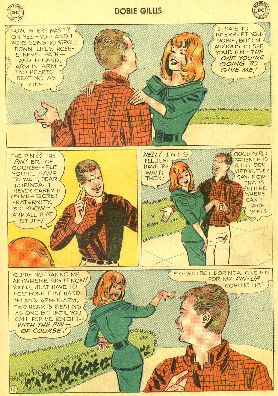 Read online Many Loves of Dobie Gillis comic -  Issue #13 - 17