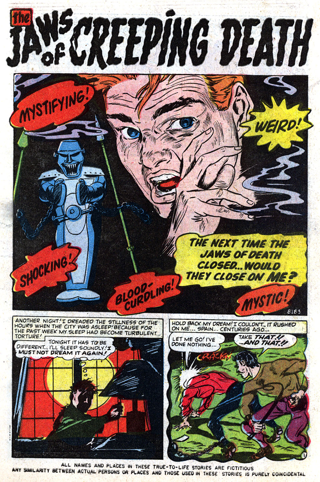 Read online Mystic (1951) comic -  Issue #3 - 3