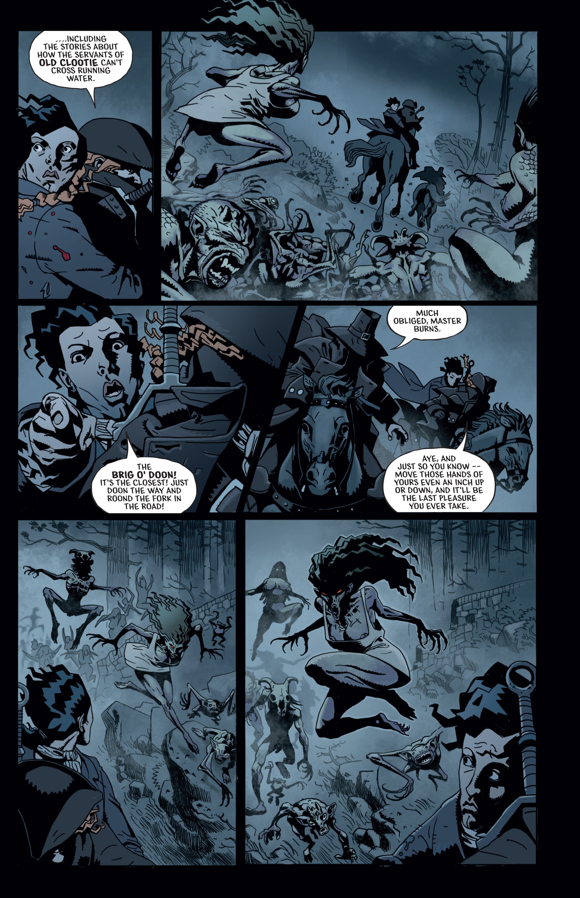 Read online Robbie Burns: Witch Hunter comic -  Issue # TPB - 22