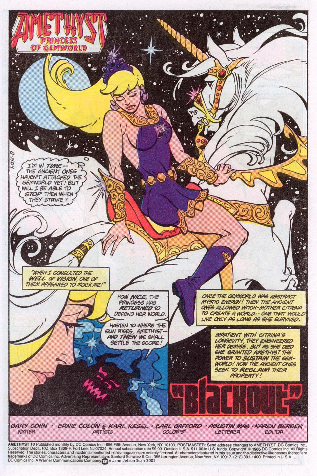 Read online Amethyst (1985) comic -  Issue #10 - 3