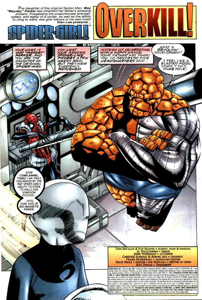 Read online Spider-Girl (1998) comic -  Issue #34 - 2