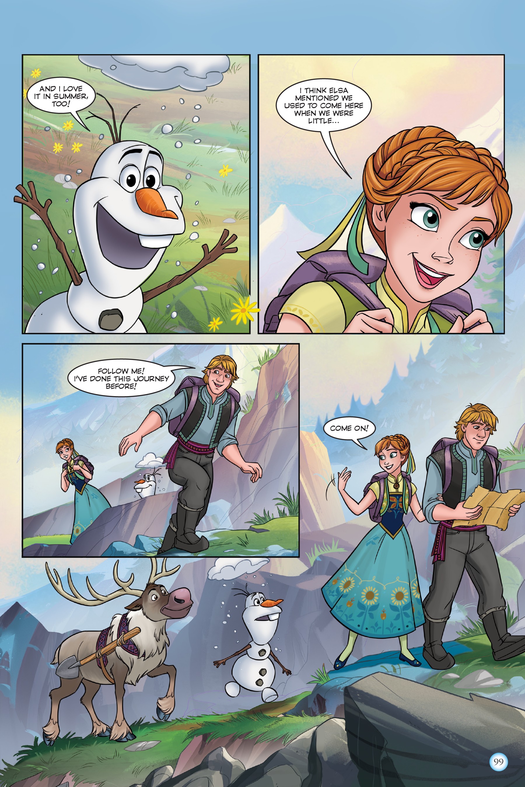 Read online Frozen Adventures: Flurries of Fun comic -  Issue # TPB (Part 1) - 99