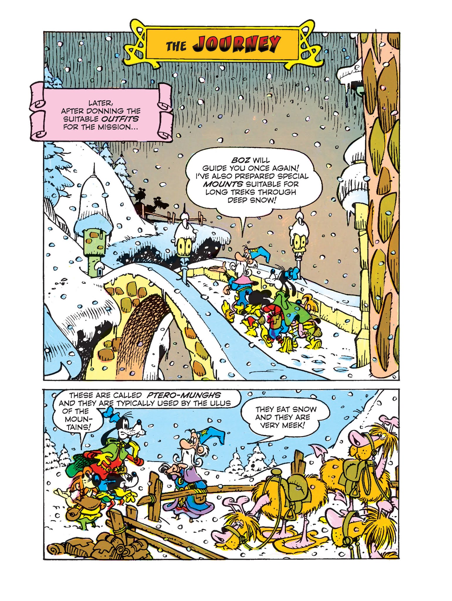 Read online Mickey Mouse in the Sword of Ice comic -  Issue #4 - 25