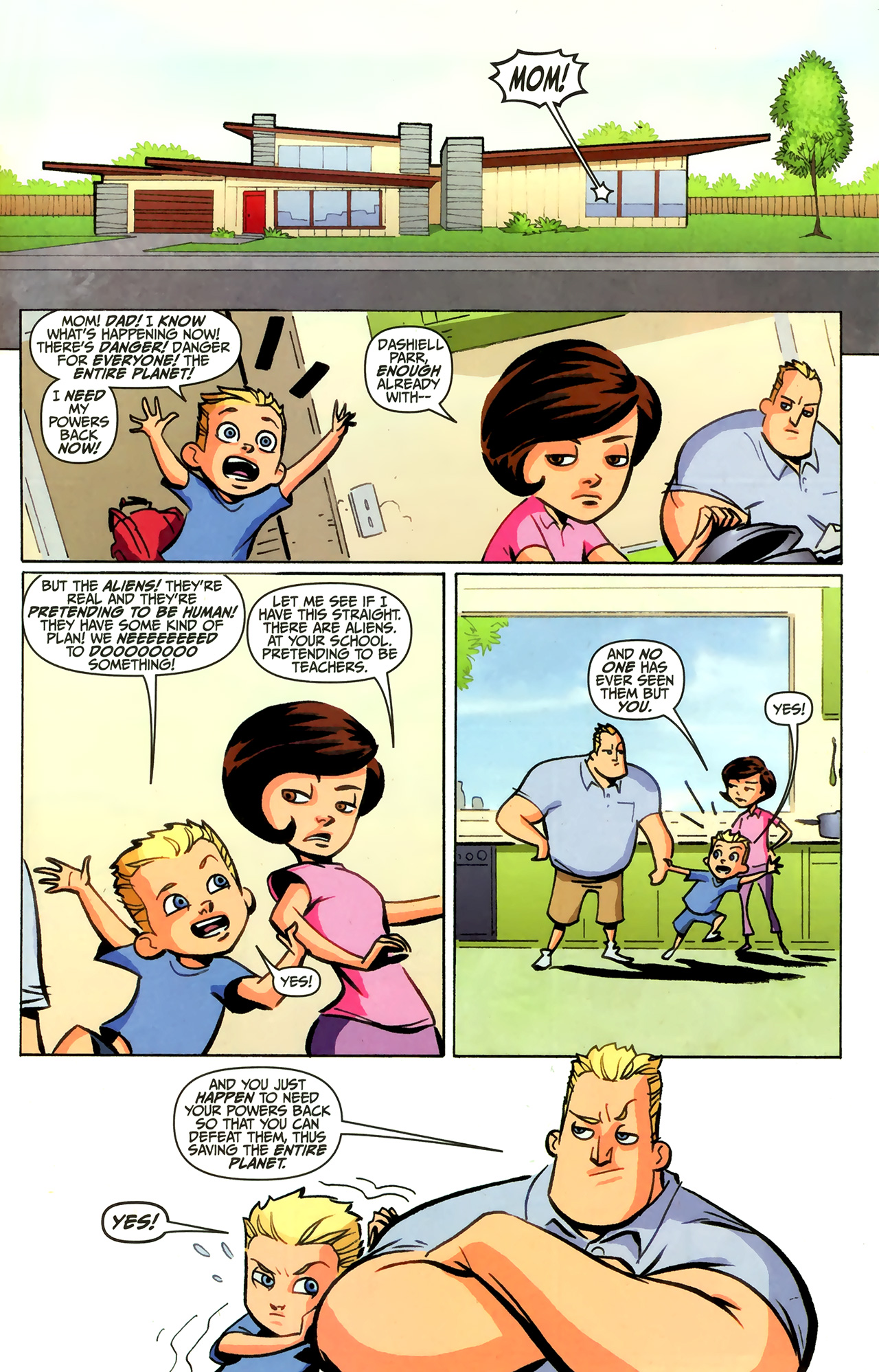 Read online The Incredibles comic -  Issue #4 - 22