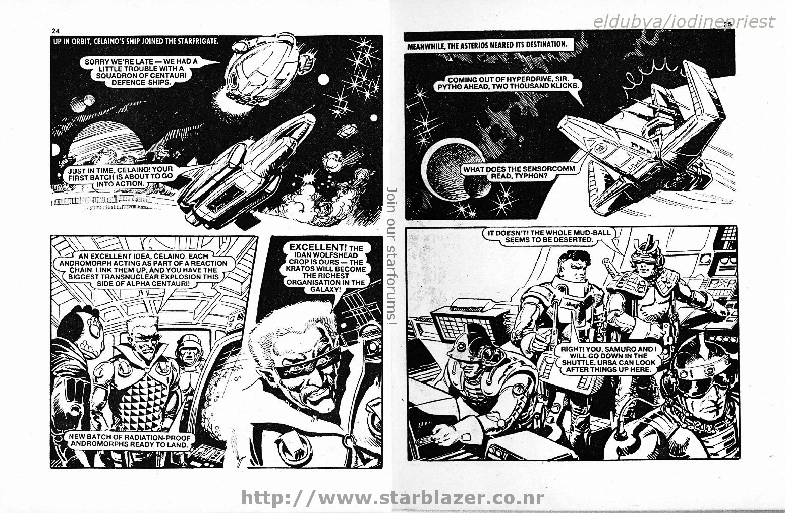 Read online Starblazer comic -  Issue #172 - 14
