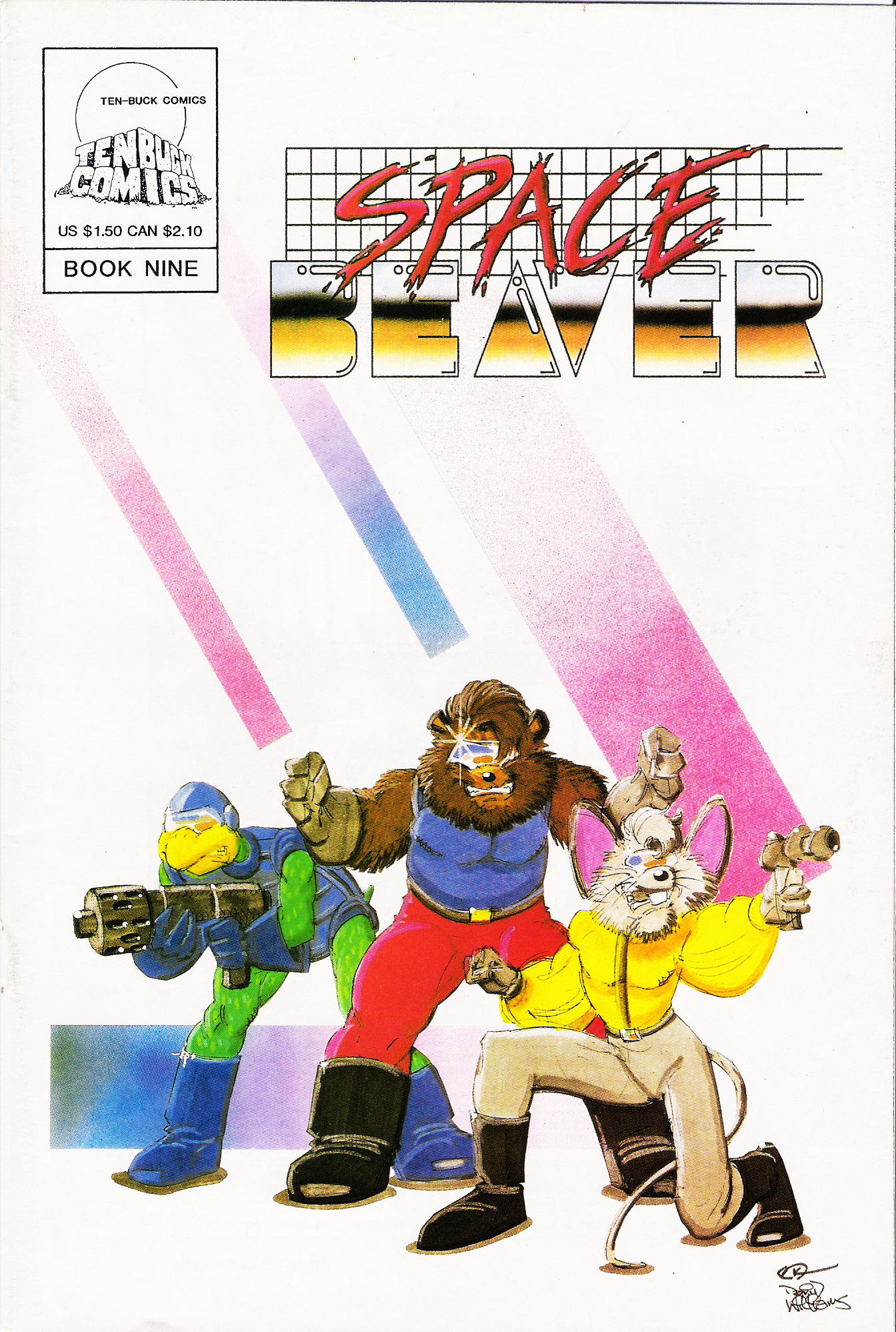 Read online Space Beaver comic -  Issue #9 - 1