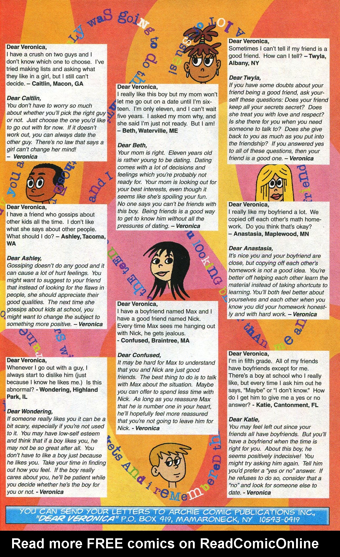 Read online Veronica comic -  Issue #101 - 11