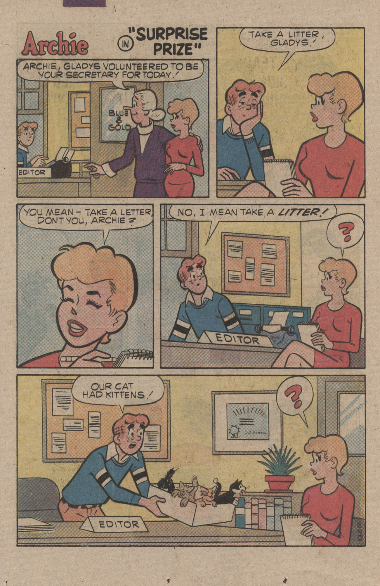 Read online Archie's Joke Book Magazine comic -  Issue #276 - 24
