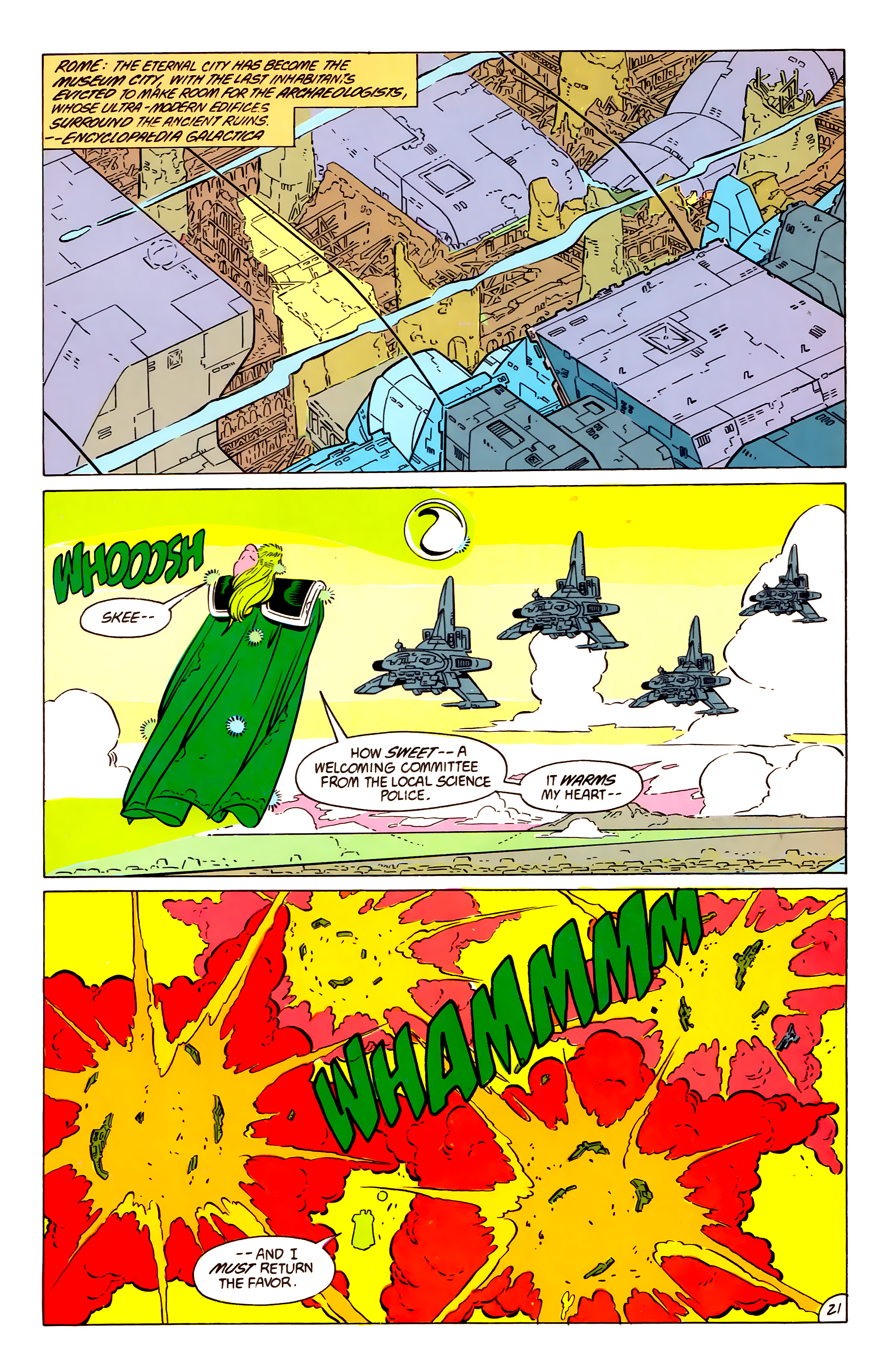 Read online Legion of Super-Heroes (1984) comic -  Issue #57 - 22