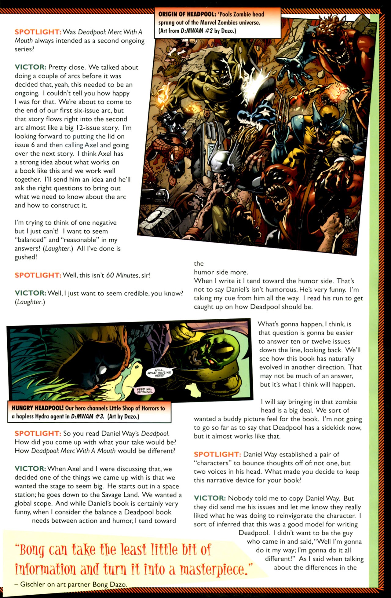 Read online Marvel Spotlight: Deadpool comic -  Issue # Full - 5