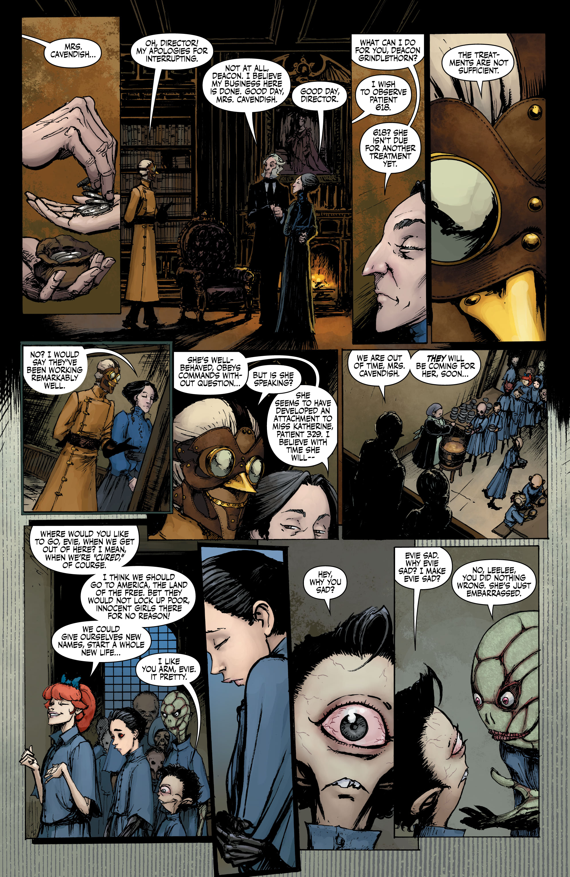 Read online Lady Mechanika: The Monster of The Ministry of Hell comic -  Issue #3 - 9