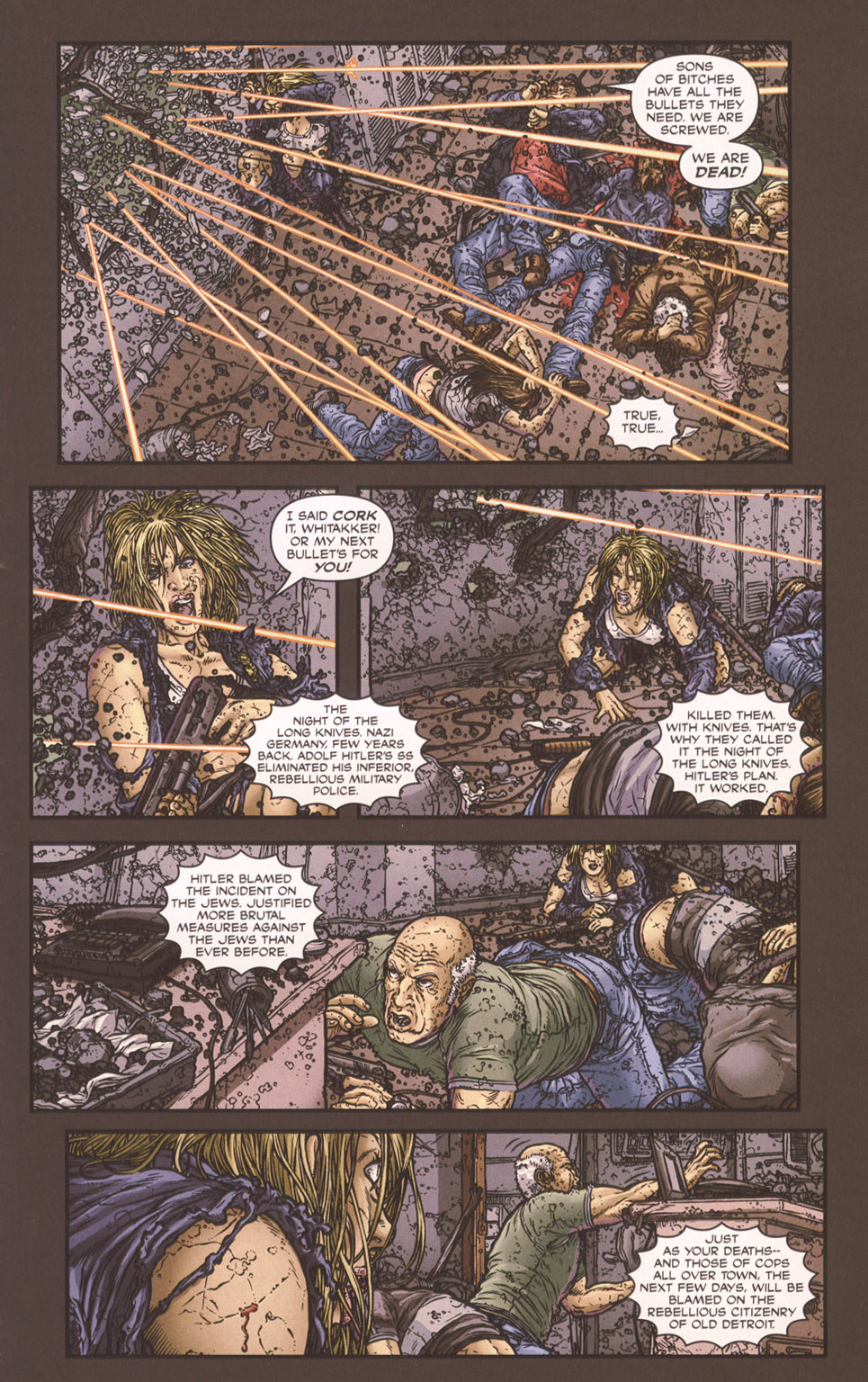 Read online Frank Miller's Robocop comic -  Issue #8 - 7