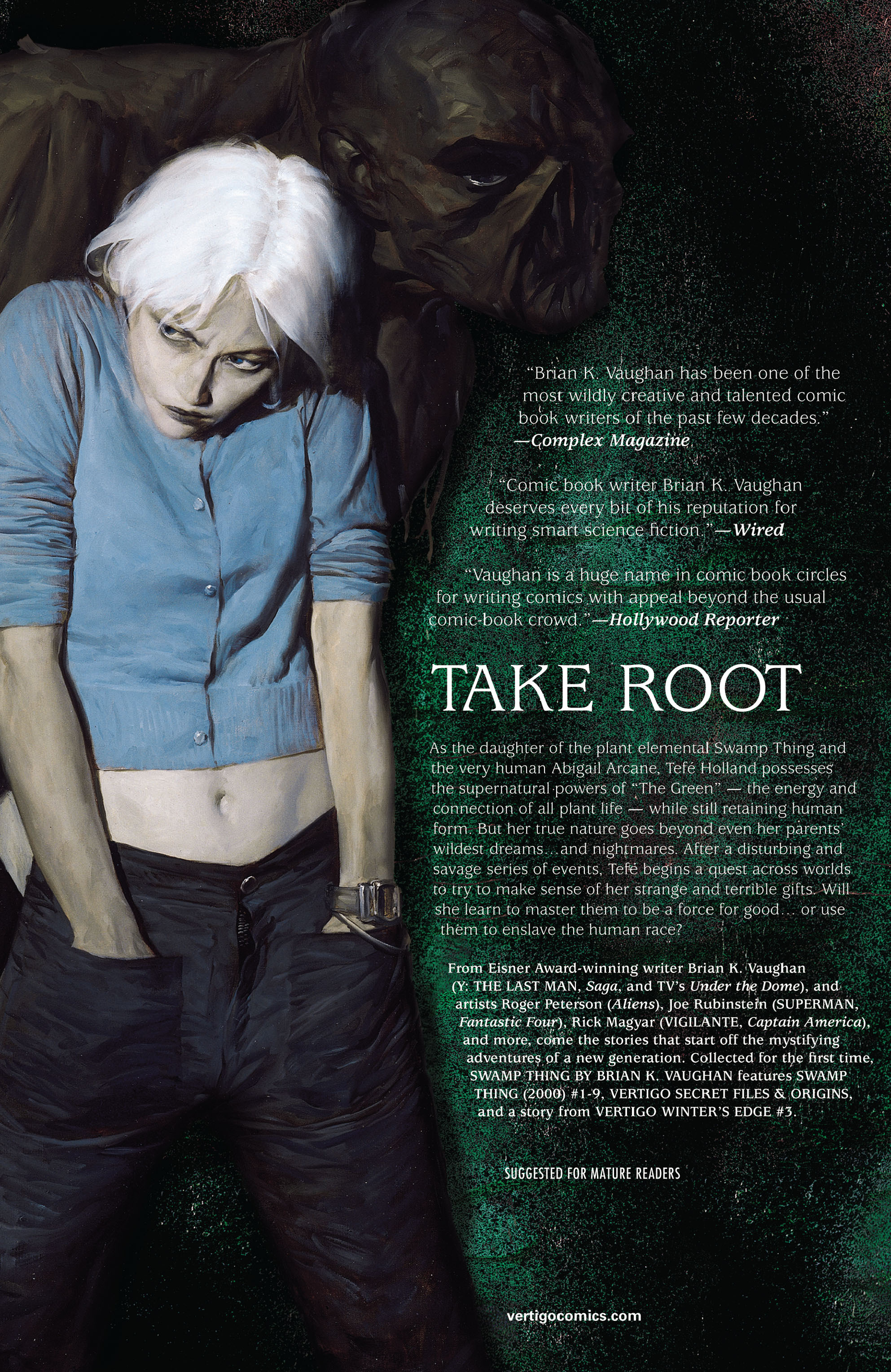 Read online Swamp Thing (2000) comic -  Issue # TPB 1 - 241