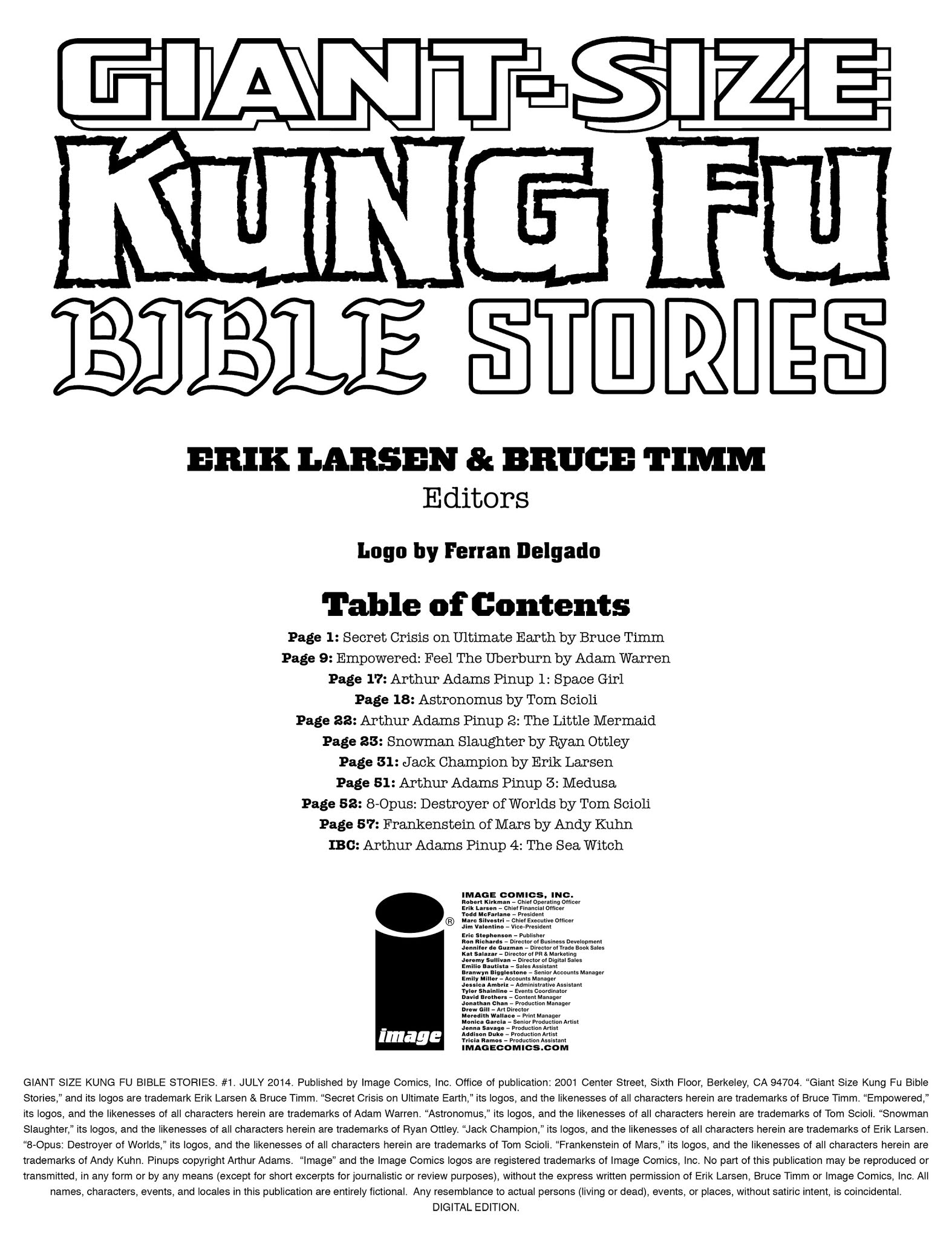 Read online Giant-Size Kung Fu Bible Stories comic -  Issue # Full - 2