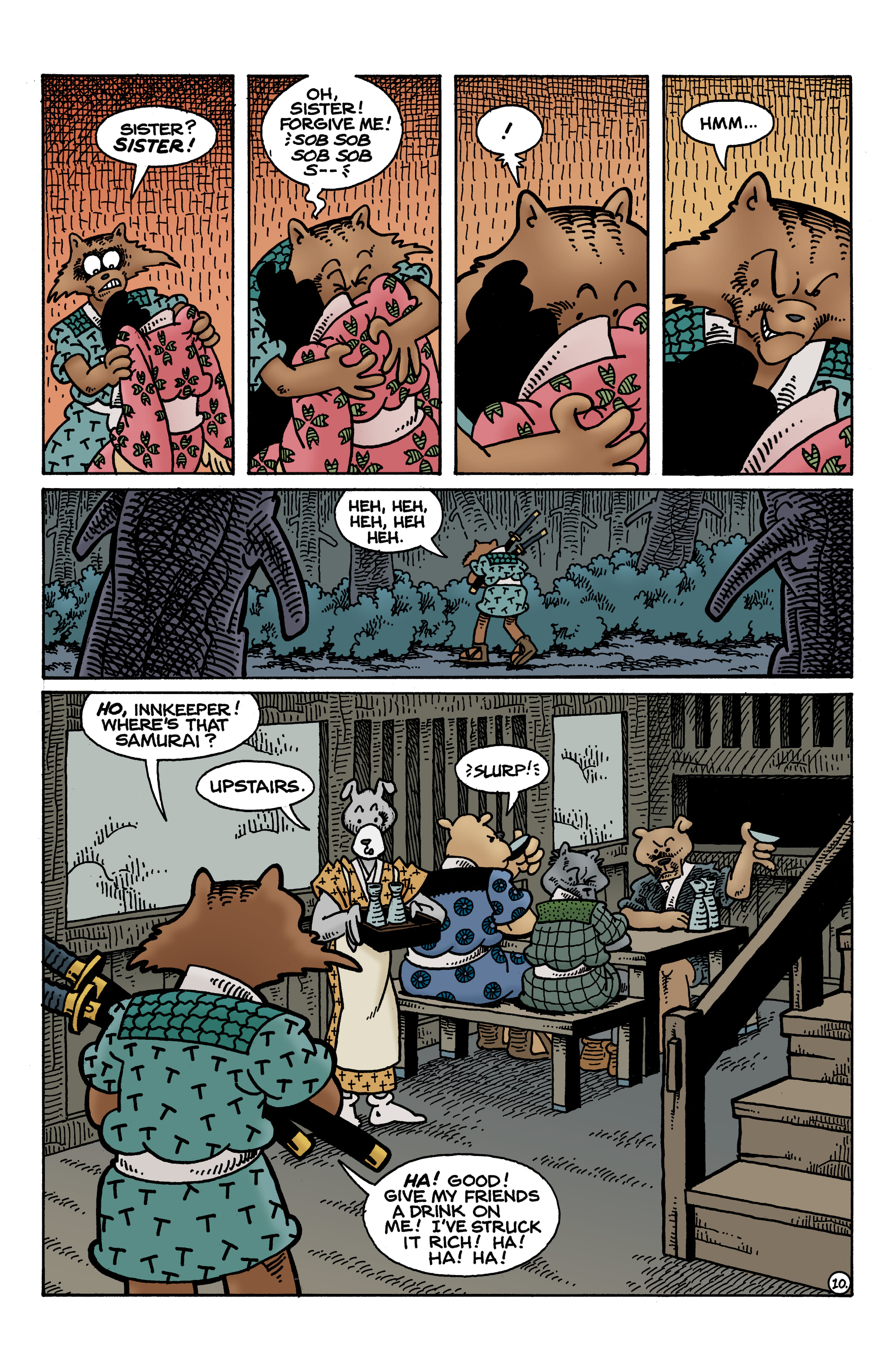 Read online Usagi Yojimbo: Lone Goat and Kid comic -  Issue #1 - 12