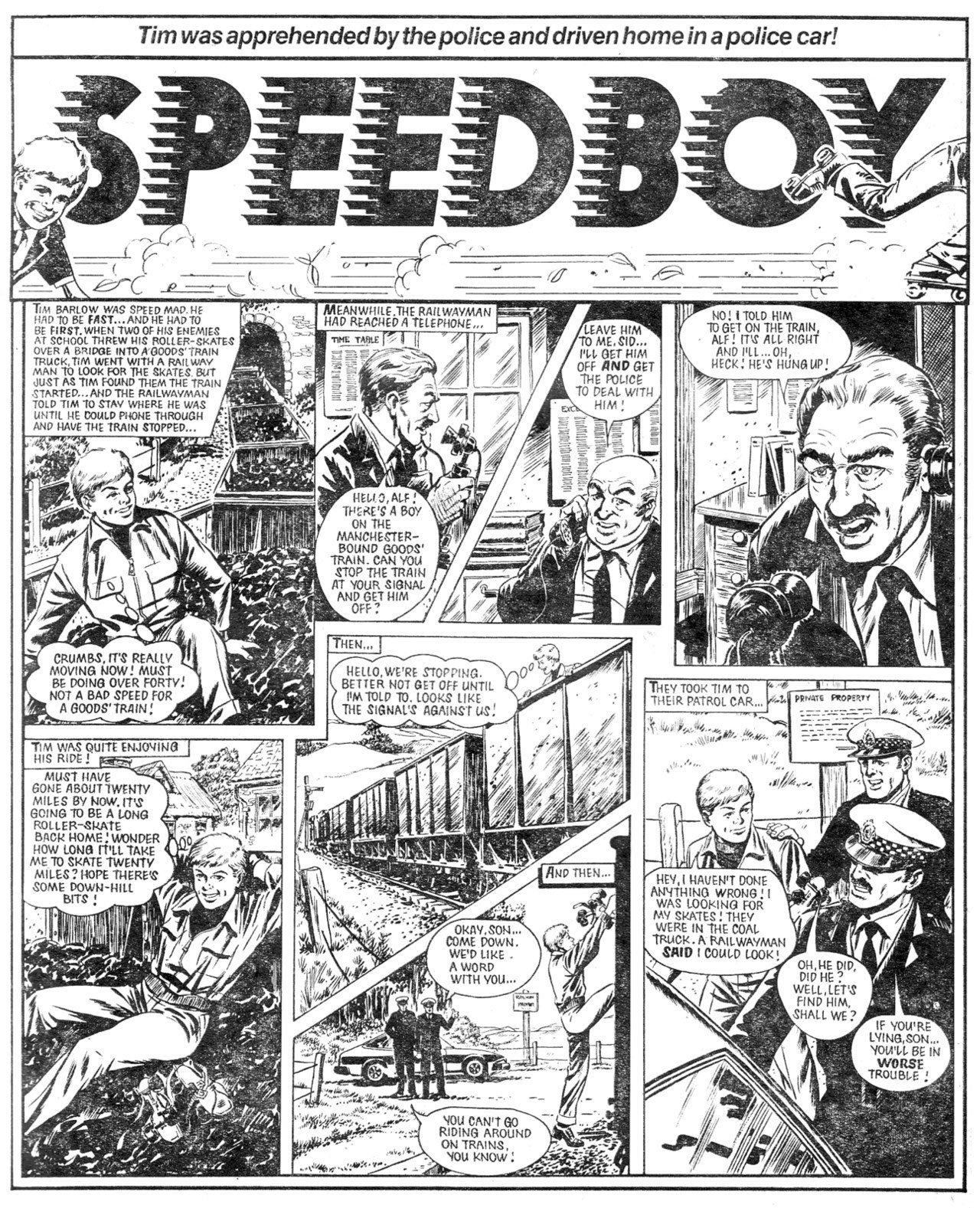 Read online Speed comic -  Issue #22 - 29