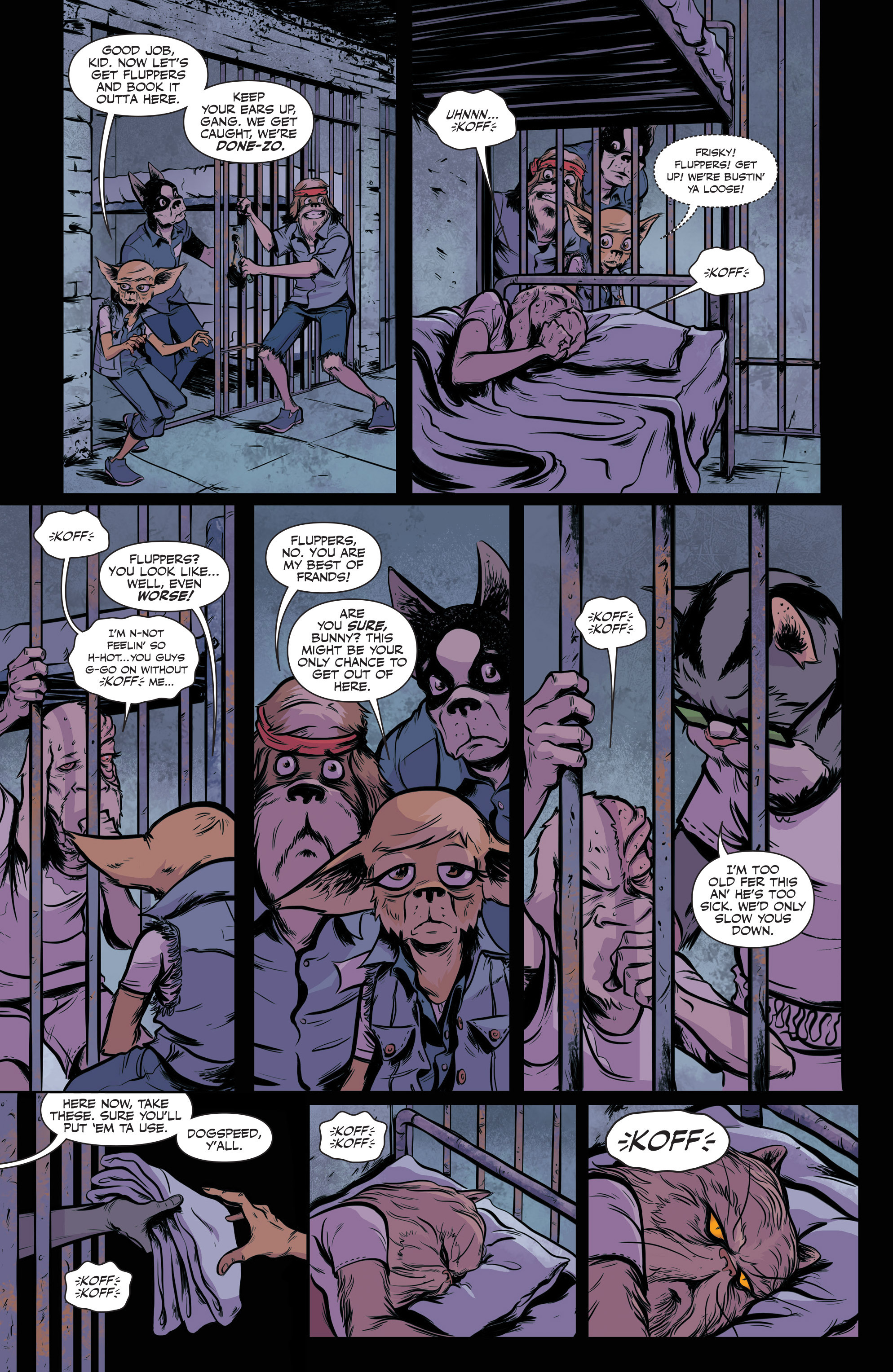 Read online Kennel Block Blues comic -  Issue #2 - 10