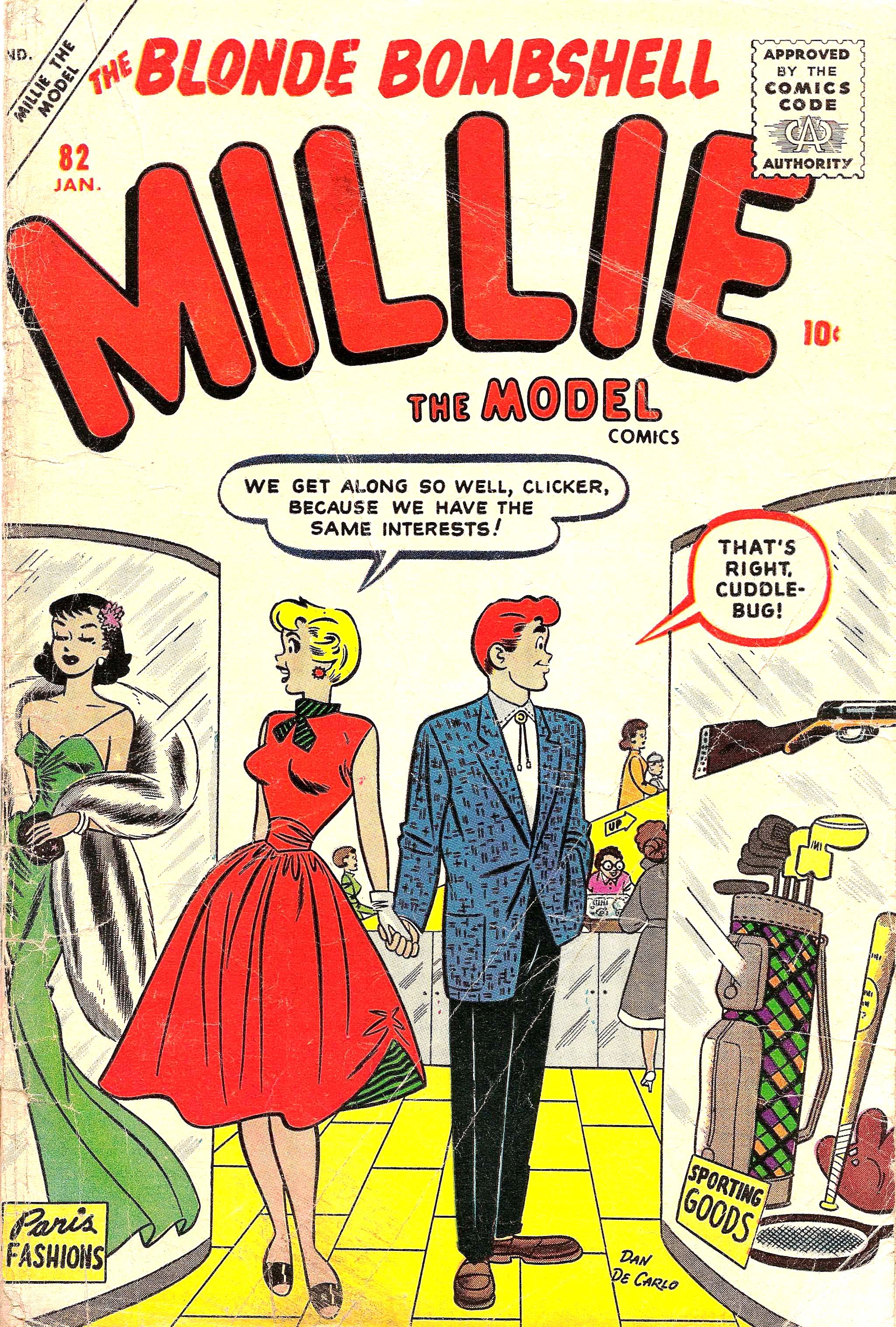 Read online Millie the Model comic -  Issue #82 - 1