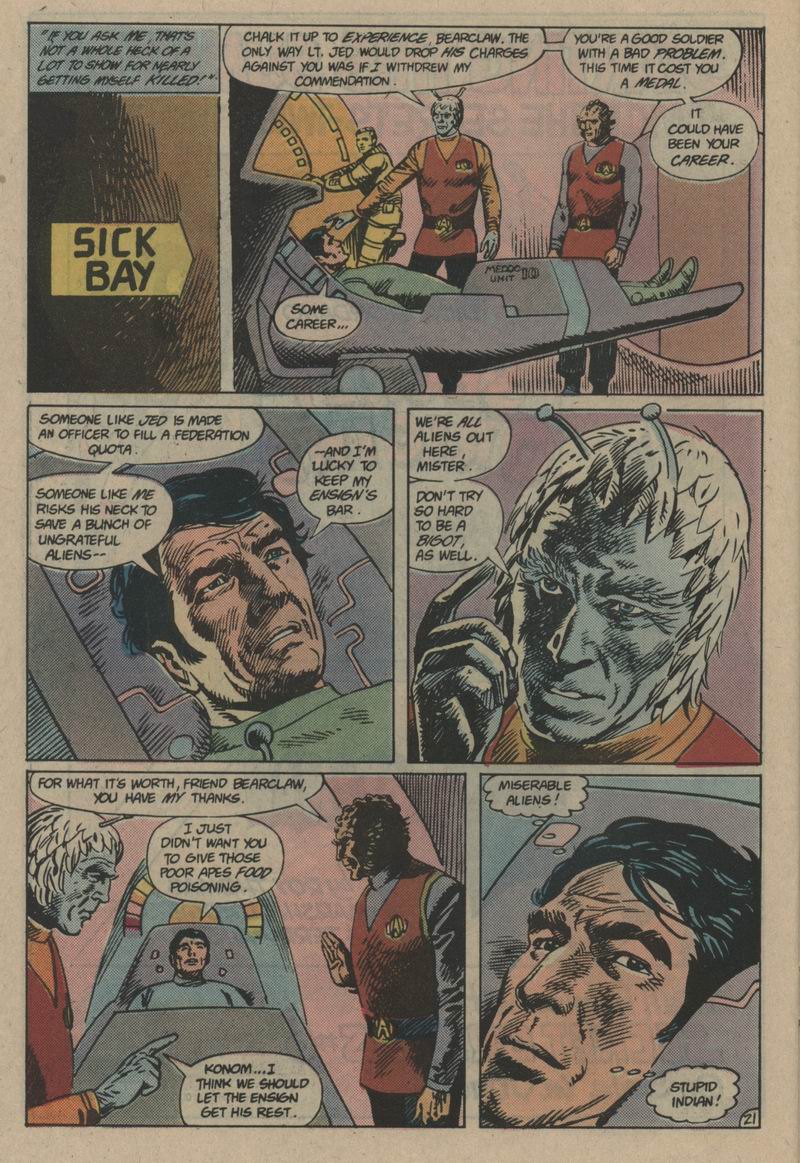 Read online Star Trek (1984) comic -  Issue #29 - 21