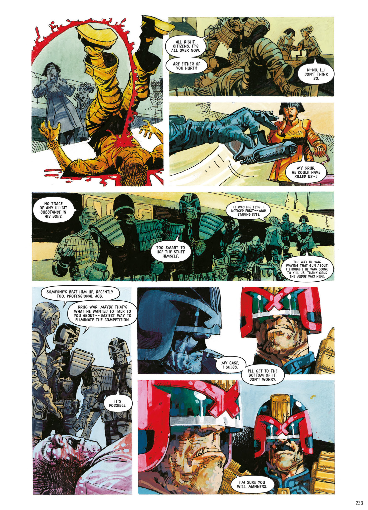 Read online Judge Dredd: The Complete Case Files comic -  Issue # TPB 34 (Part 3) - 36