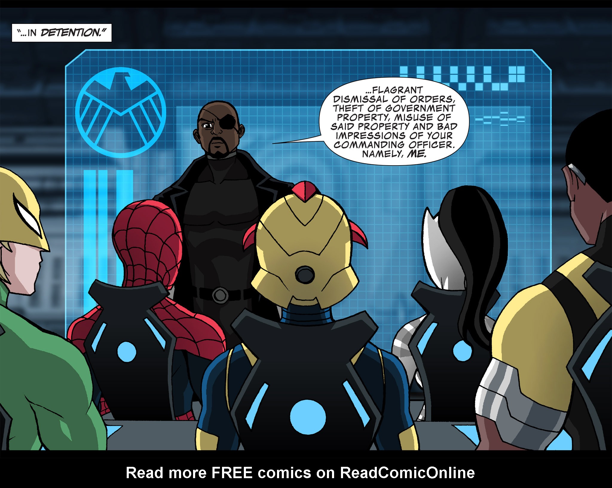 Read online Ultimate Spider-Man (Infinite Comics) (2015) comic -  Issue #24 - 29