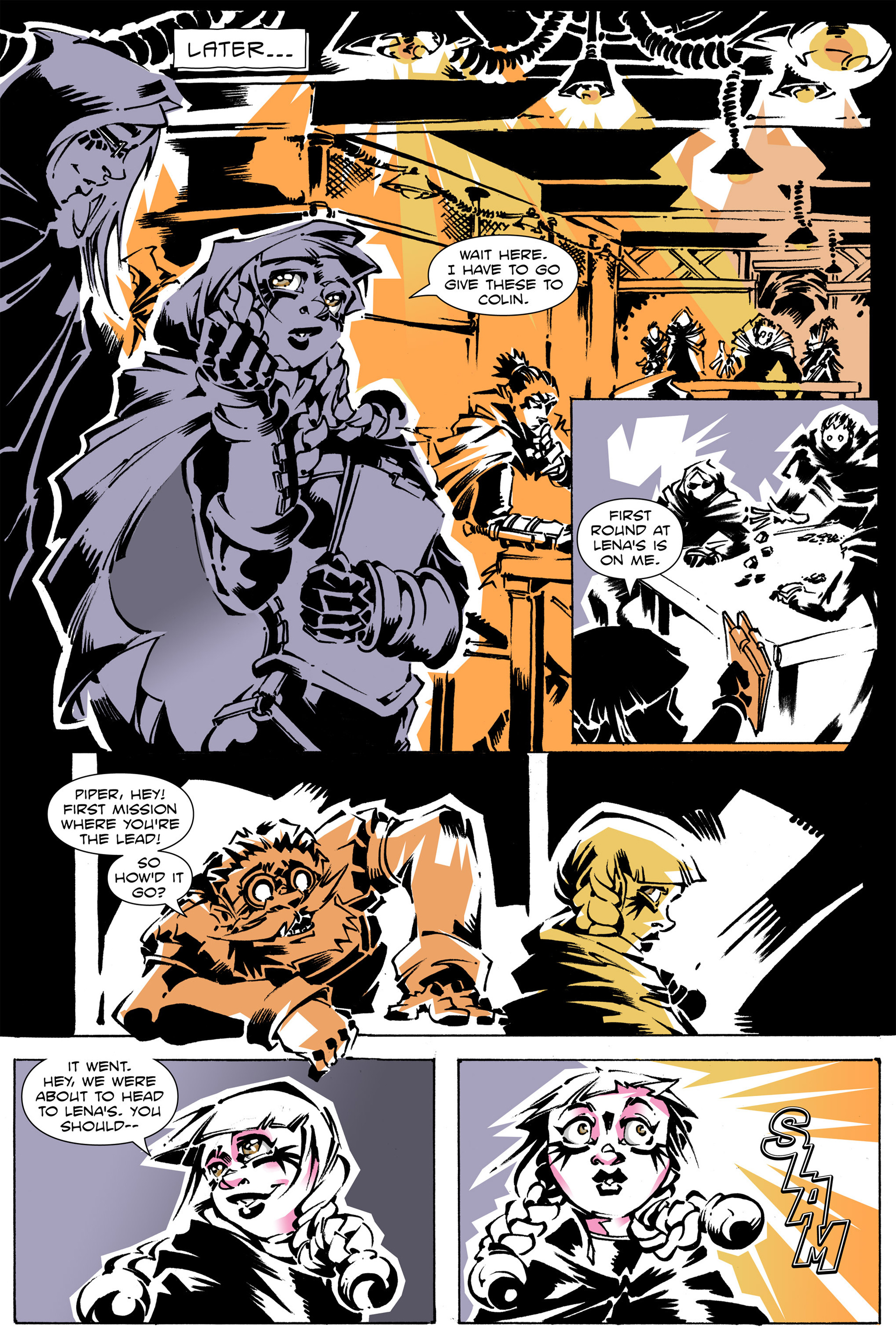 Read online Artful Daggers comic -  Issue #6 - 9