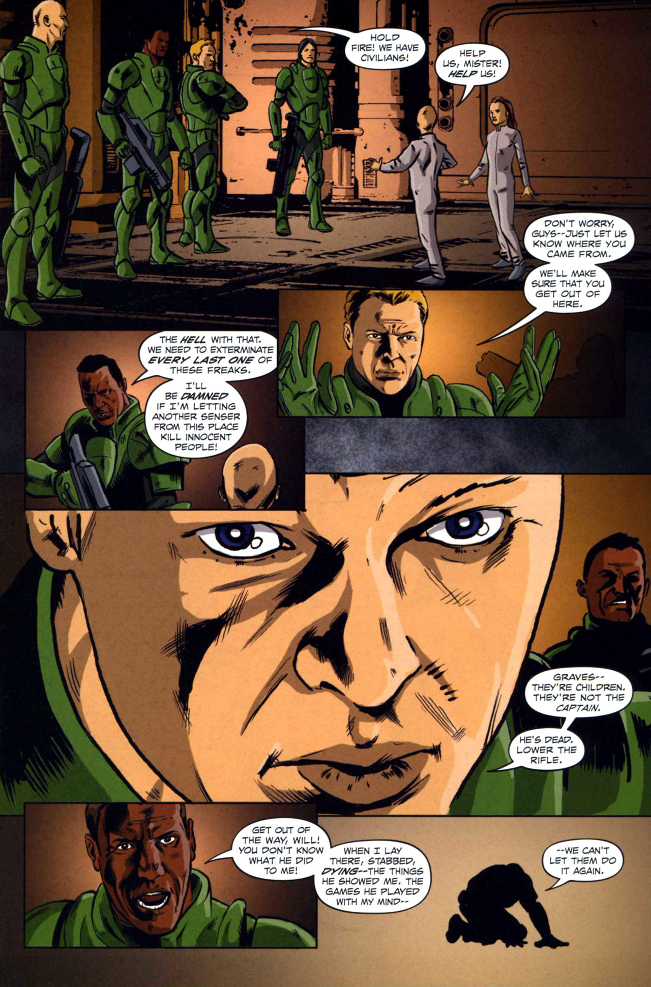 Read online Starship Troopers (2007) comic -  Issue #10 - 11