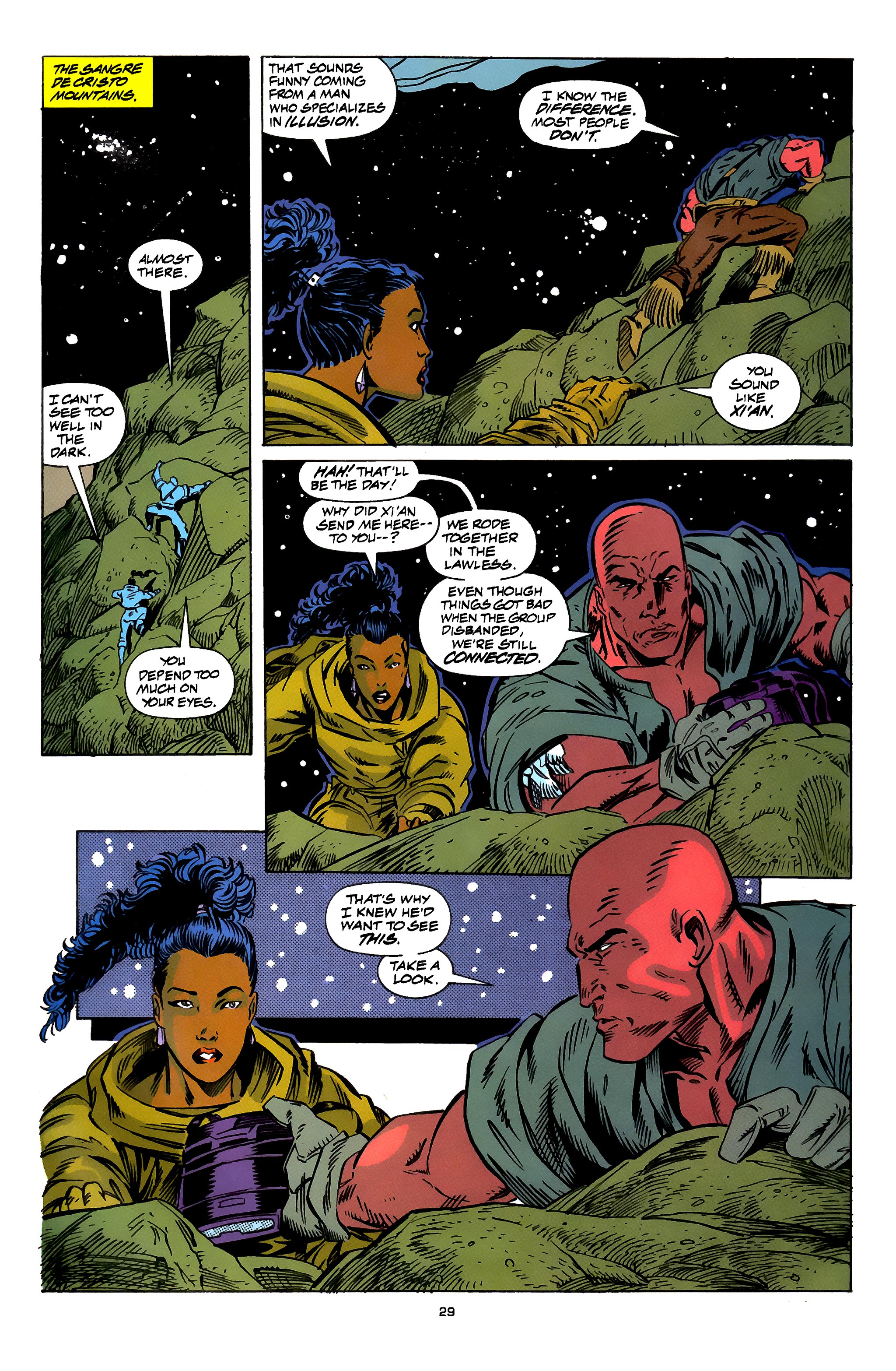 Read online X-Men 2099 comic -  Issue #7 - 23