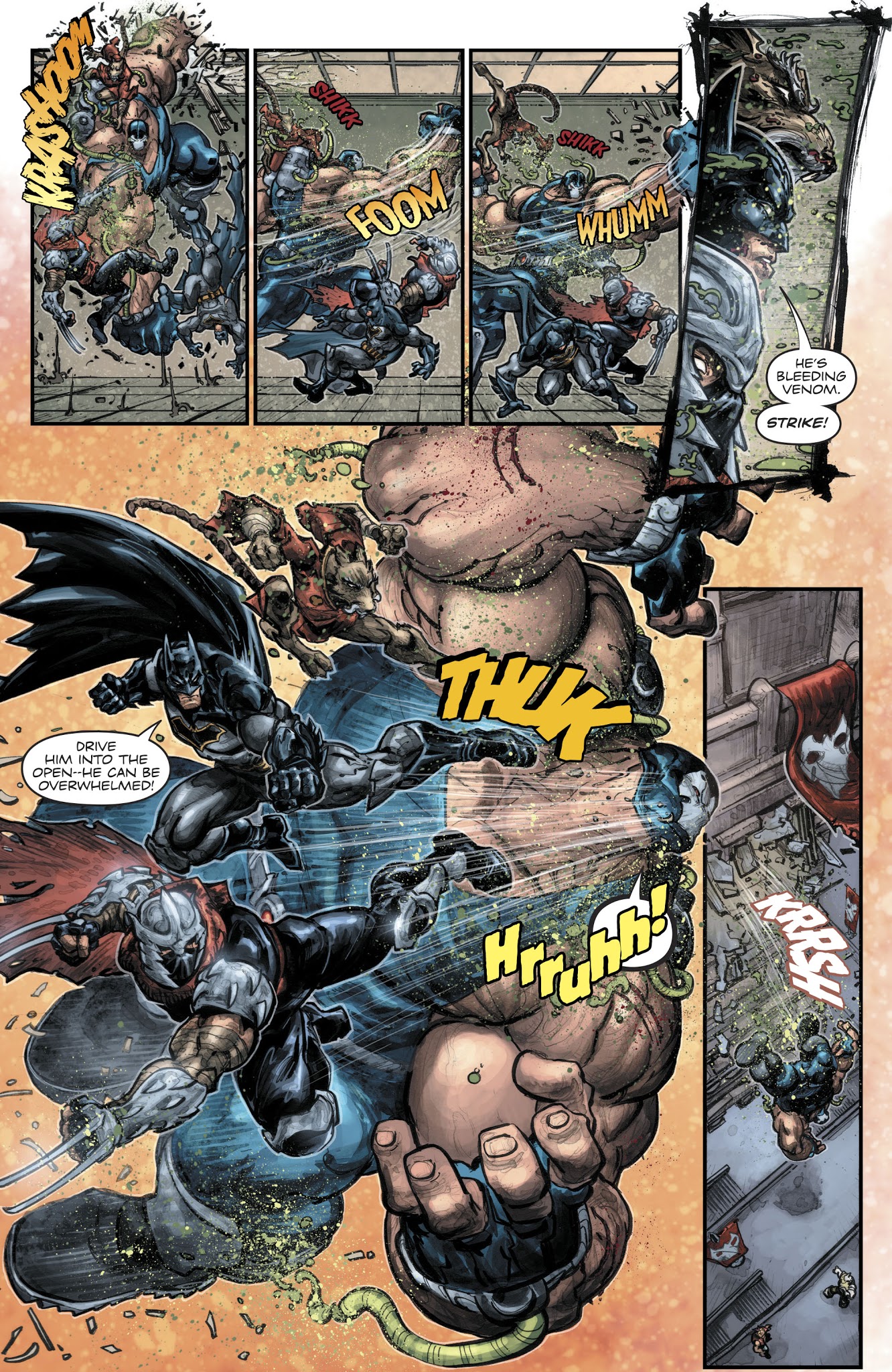 Read online Batman/Teenage Mutant Ninja Turtles II comic -  Issue #6 - 14