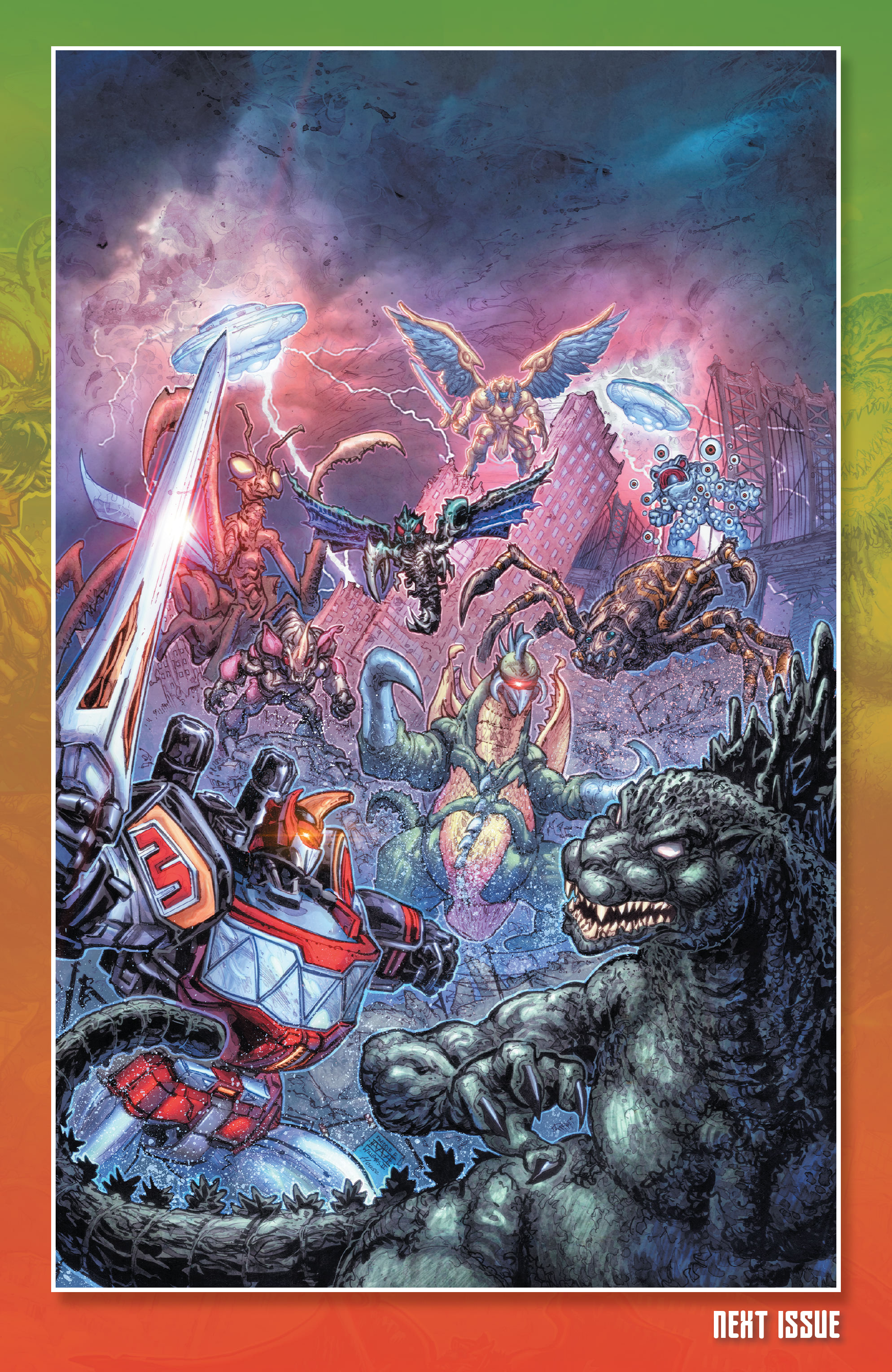 Read online Godzilla vs. The Mighty Morphin Power Rangers comic -  Issue #2 - 21