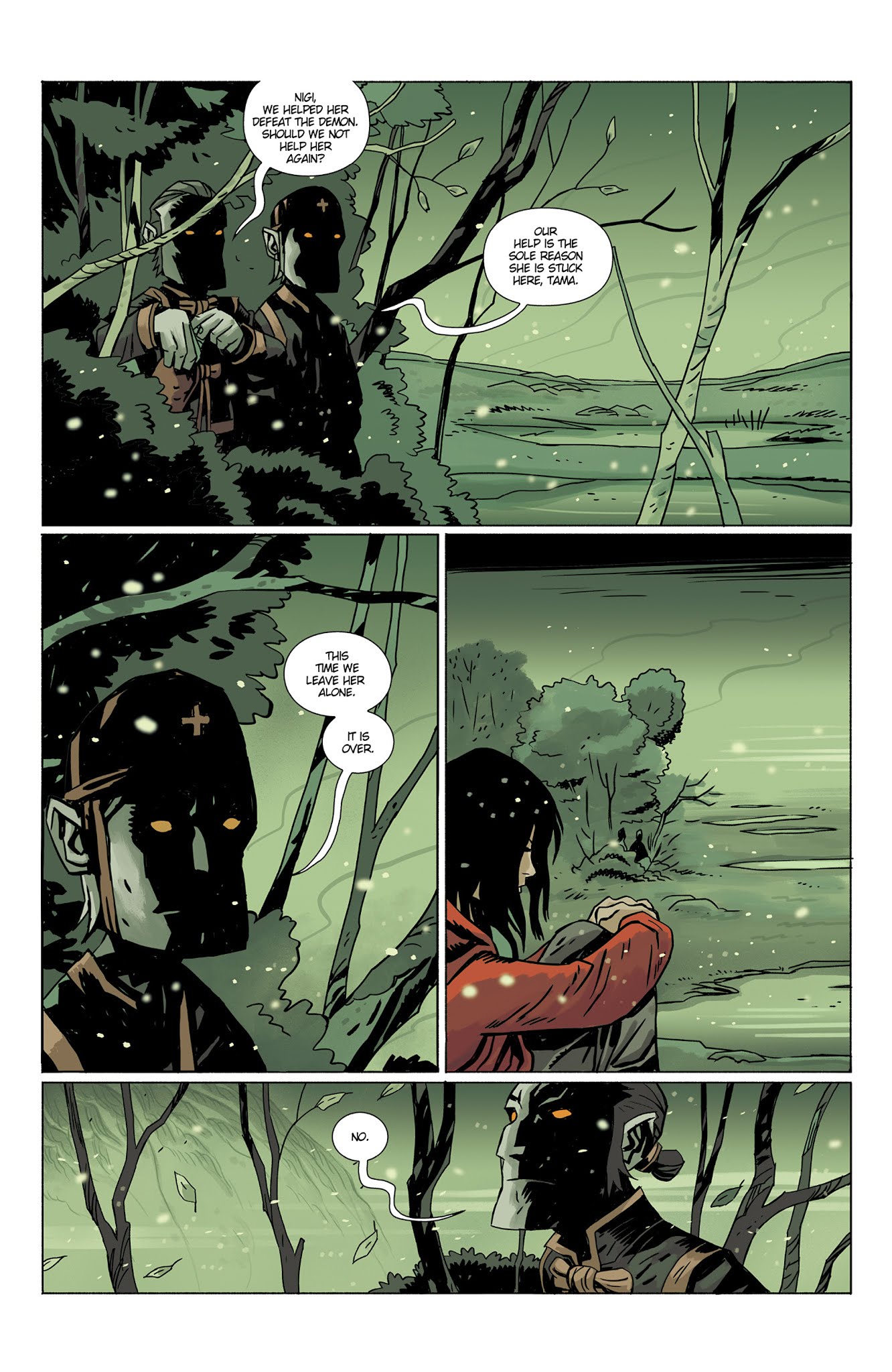 Read online The Portent: Ashes comic -  Issue # TPB - 10